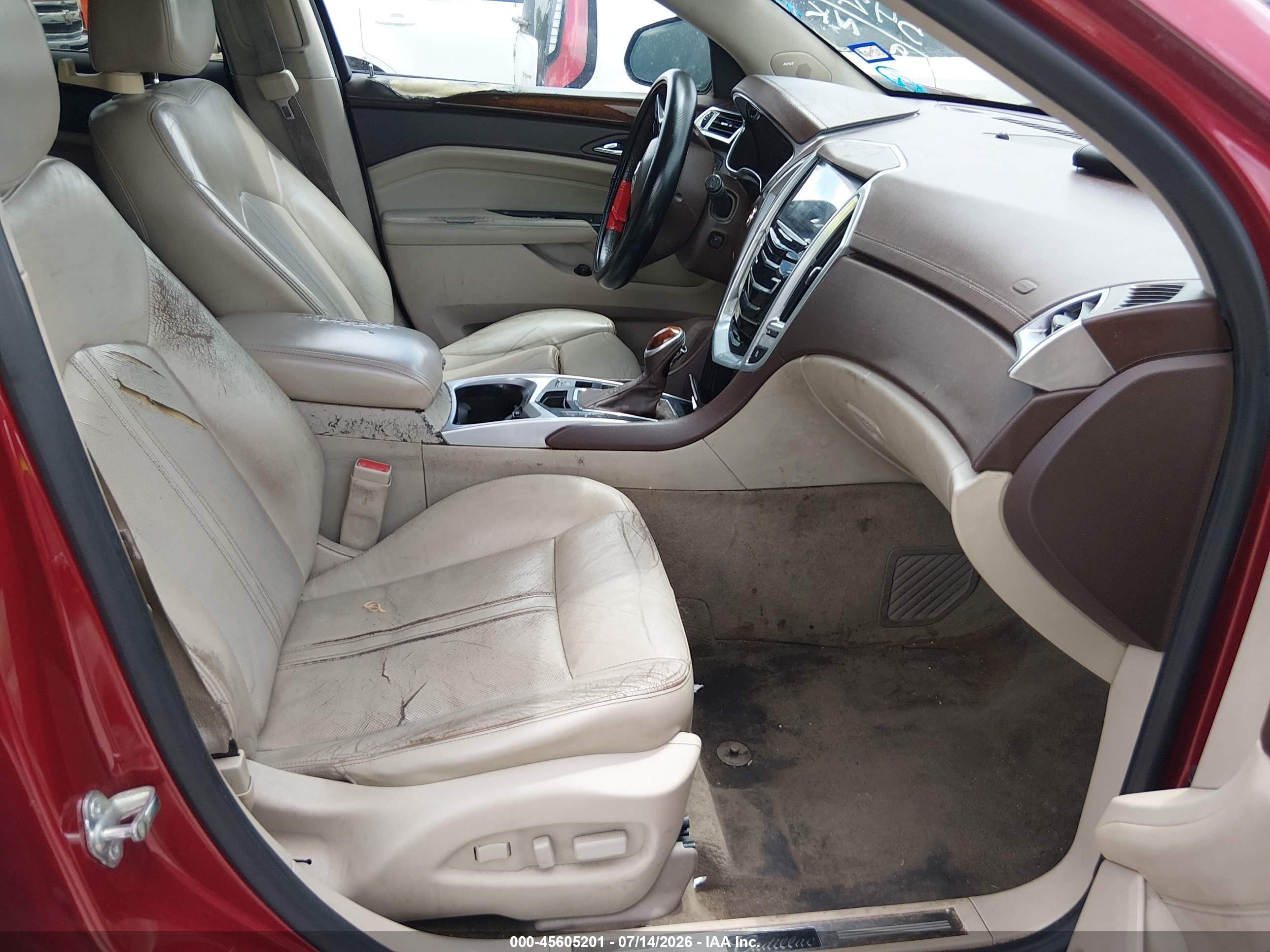 2013 Cadillac Srx Luxury Collection Красный vin: 3GYFNCE33DS542167