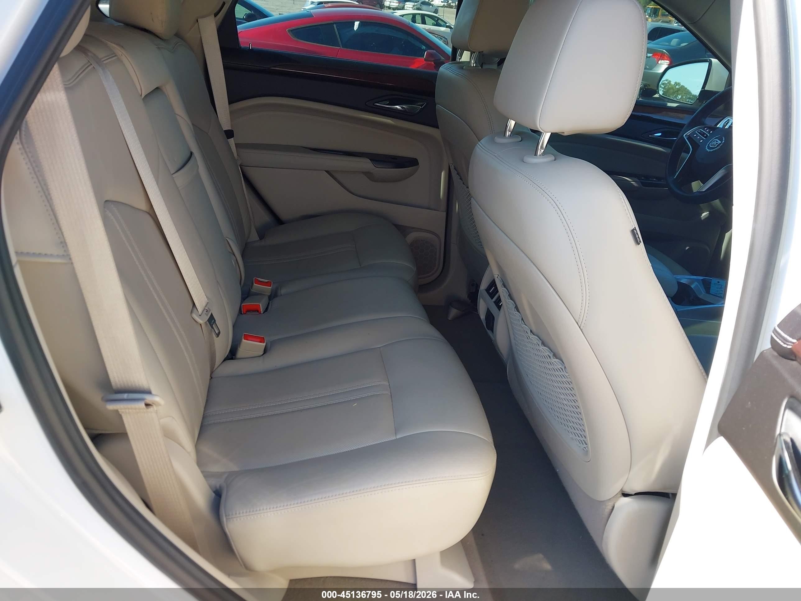 2013 Cadillac Srx Luxury Collection White vin: 3GYFNCE33DS628224