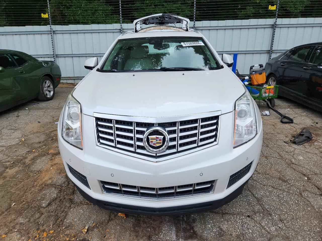 2013 Cadillac Srx Luxury Collection White vin: 3GYFNCE33DS643144