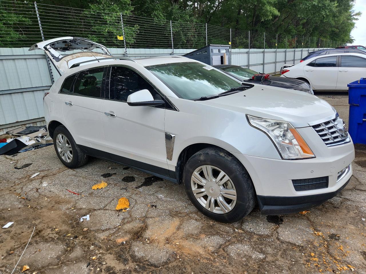 2013 Cadillac Srx Luxury Collection White vin: 3GYFNCE33DS643144