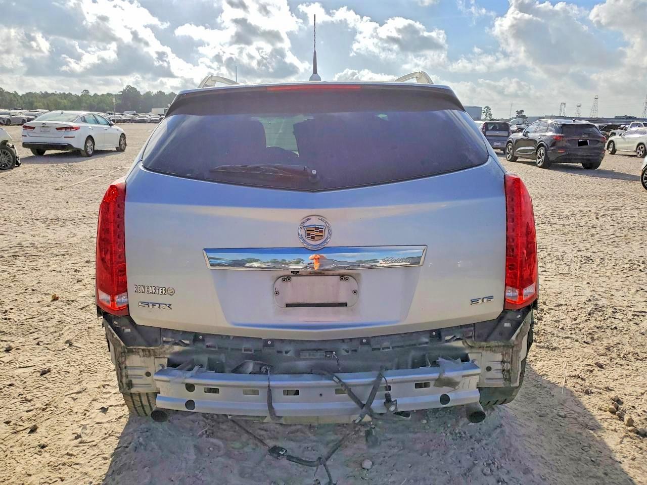 2013 Cadillac Srx Luxury Collection Silver vin: 3GYFNCE33DS647713