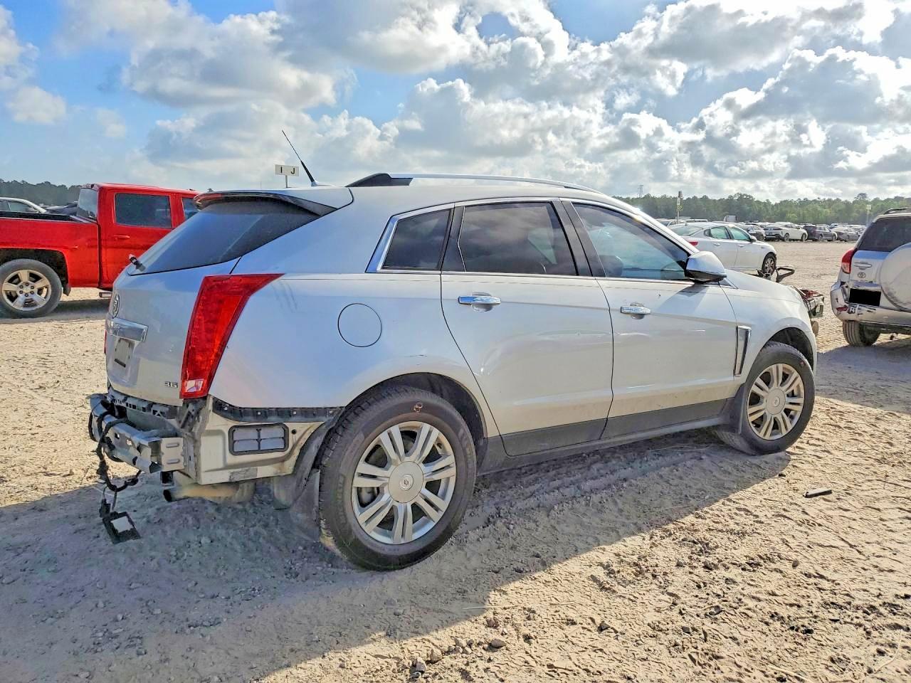 2013 Cadillac Srx Luxury Collection Silver vin: 3GYFNCE33DS647713