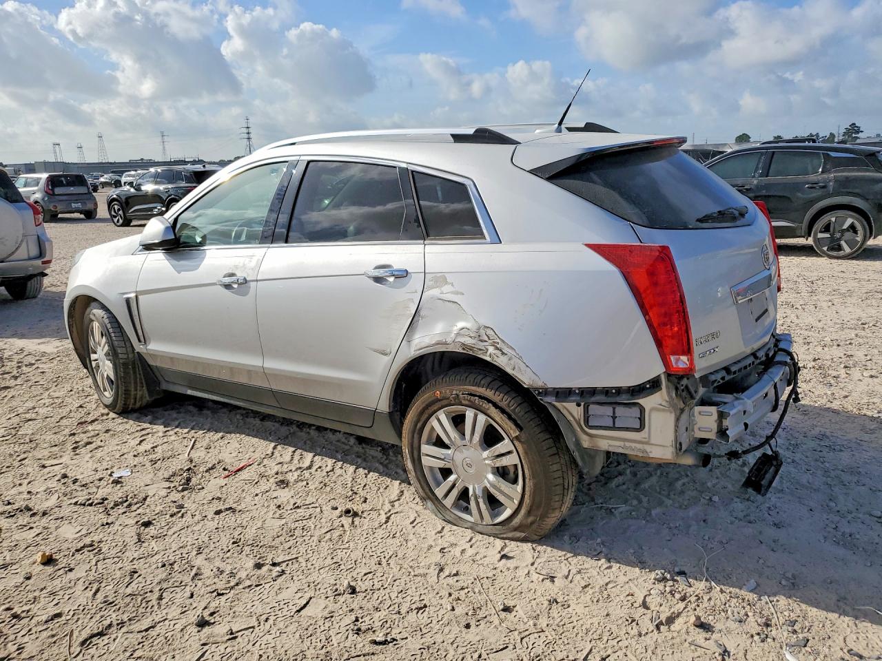2013 Cadillac Srx Luxury Collection Silver vin: 3GYFNCE33DS647713