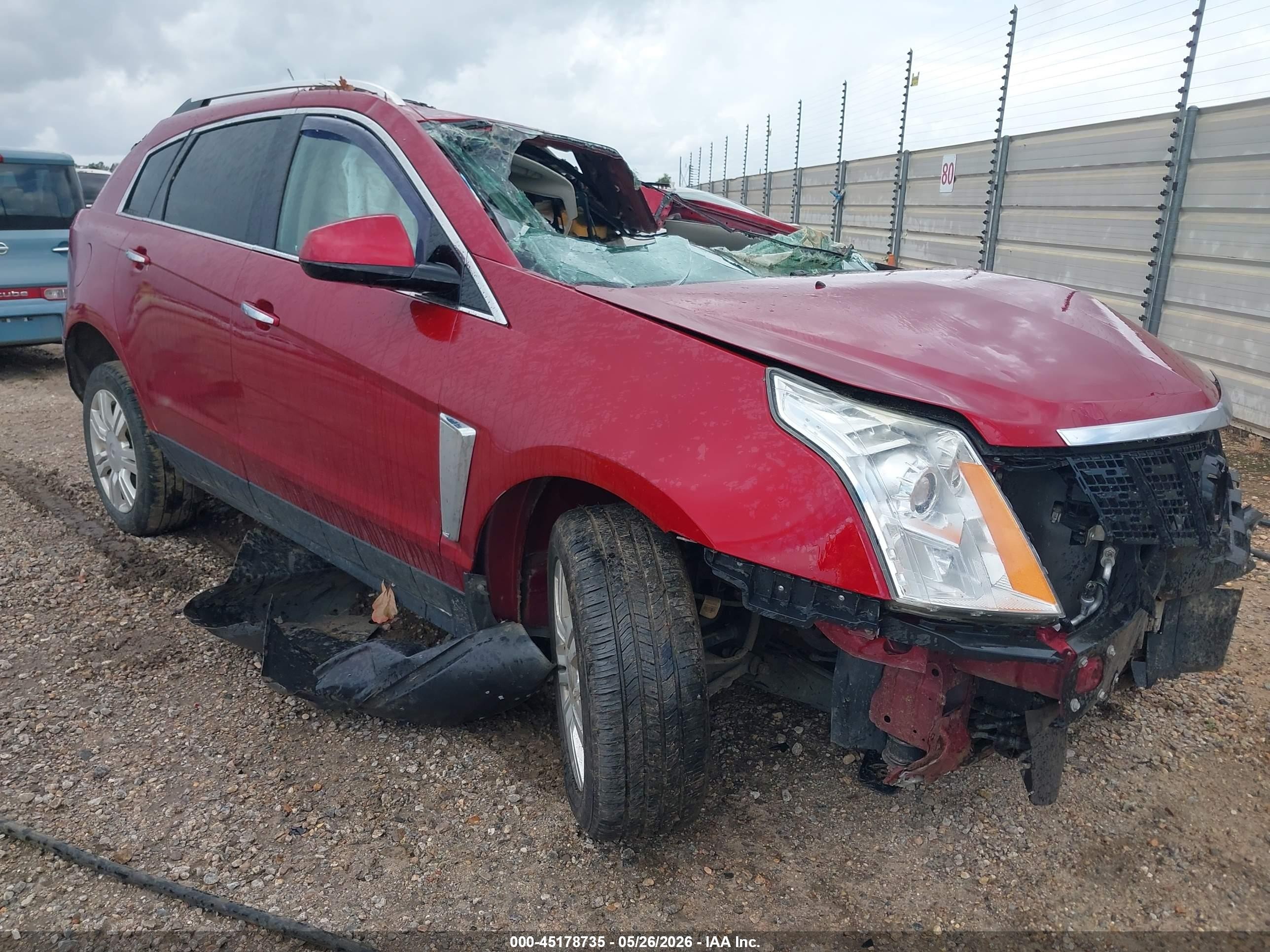 2013 Cadillac Srx Luxury Collection Red vin: 3GYFNCE33DS651714