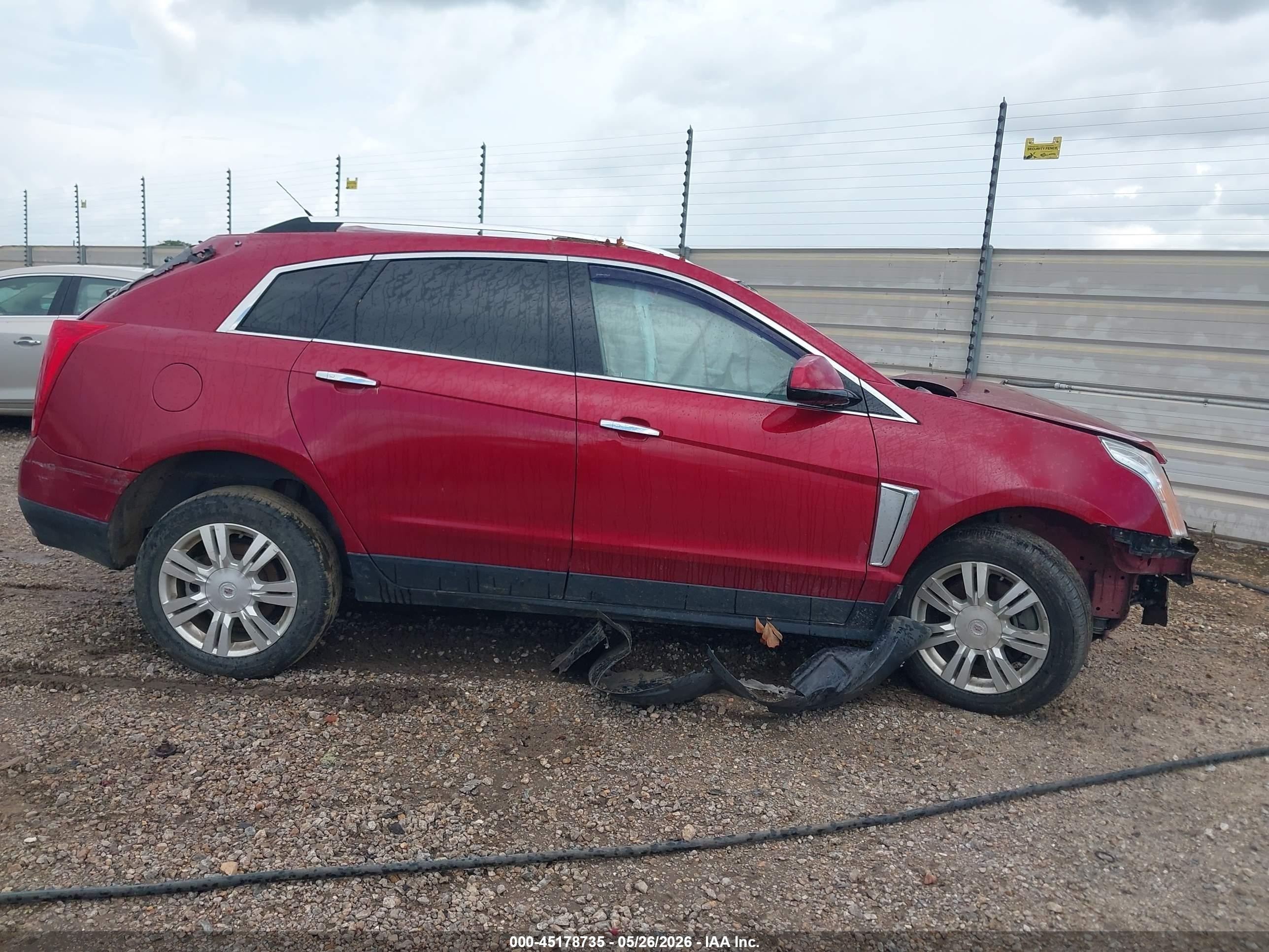 2013 Cadillac Srx Luxury Collection Red vin: 3GYFNCE33DS651714