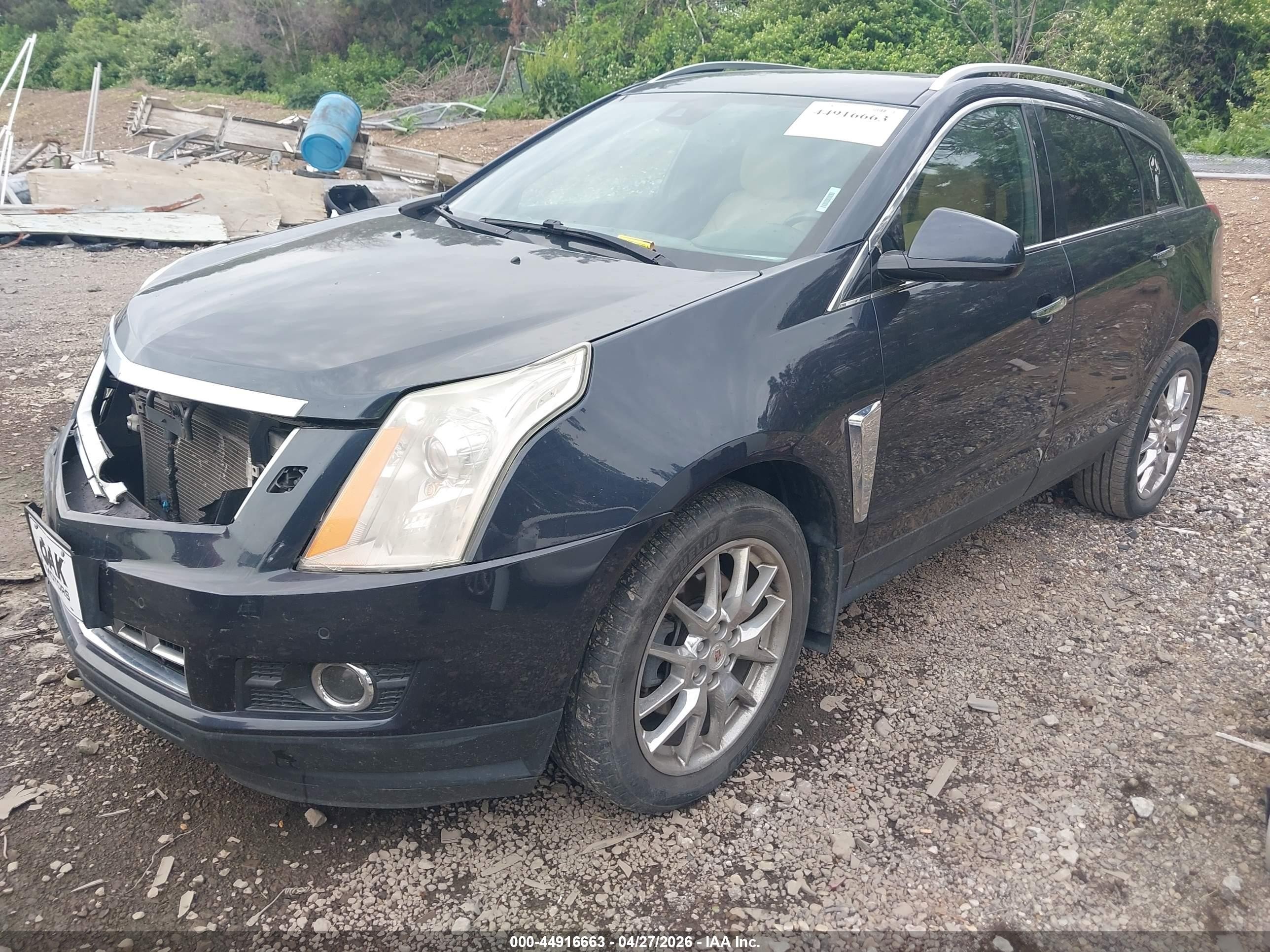 2014 Cadillac Srx Performance Collection Dark Blue vin: 3GYFNCE33ES675030