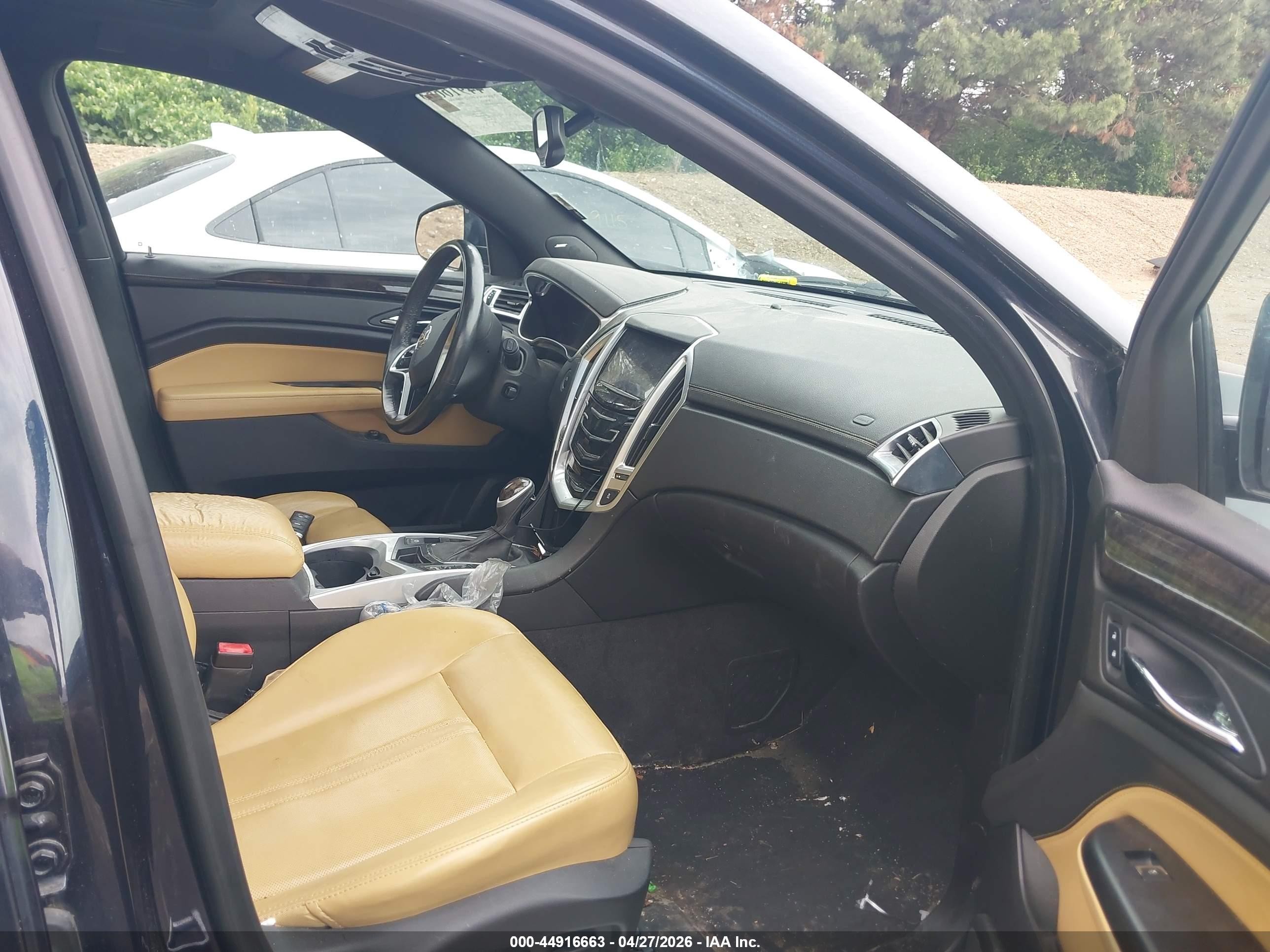 2014 Cadillac Srx Performance Collection Dark Blue vin: 3GYFNCE33ES675030