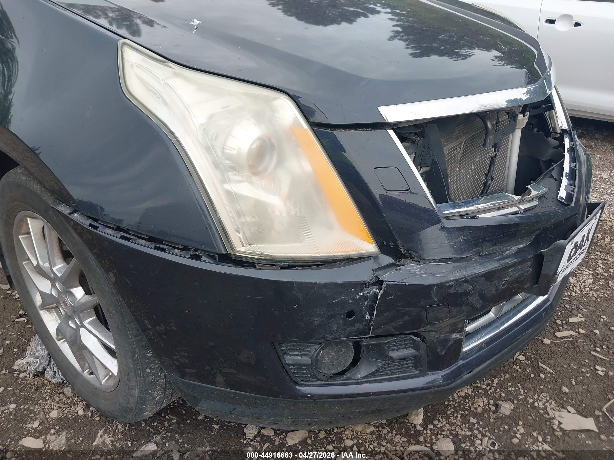 2014 Cadillac Srx Performance Collection Dark Blue vin: 3GYFNCE33ES675030