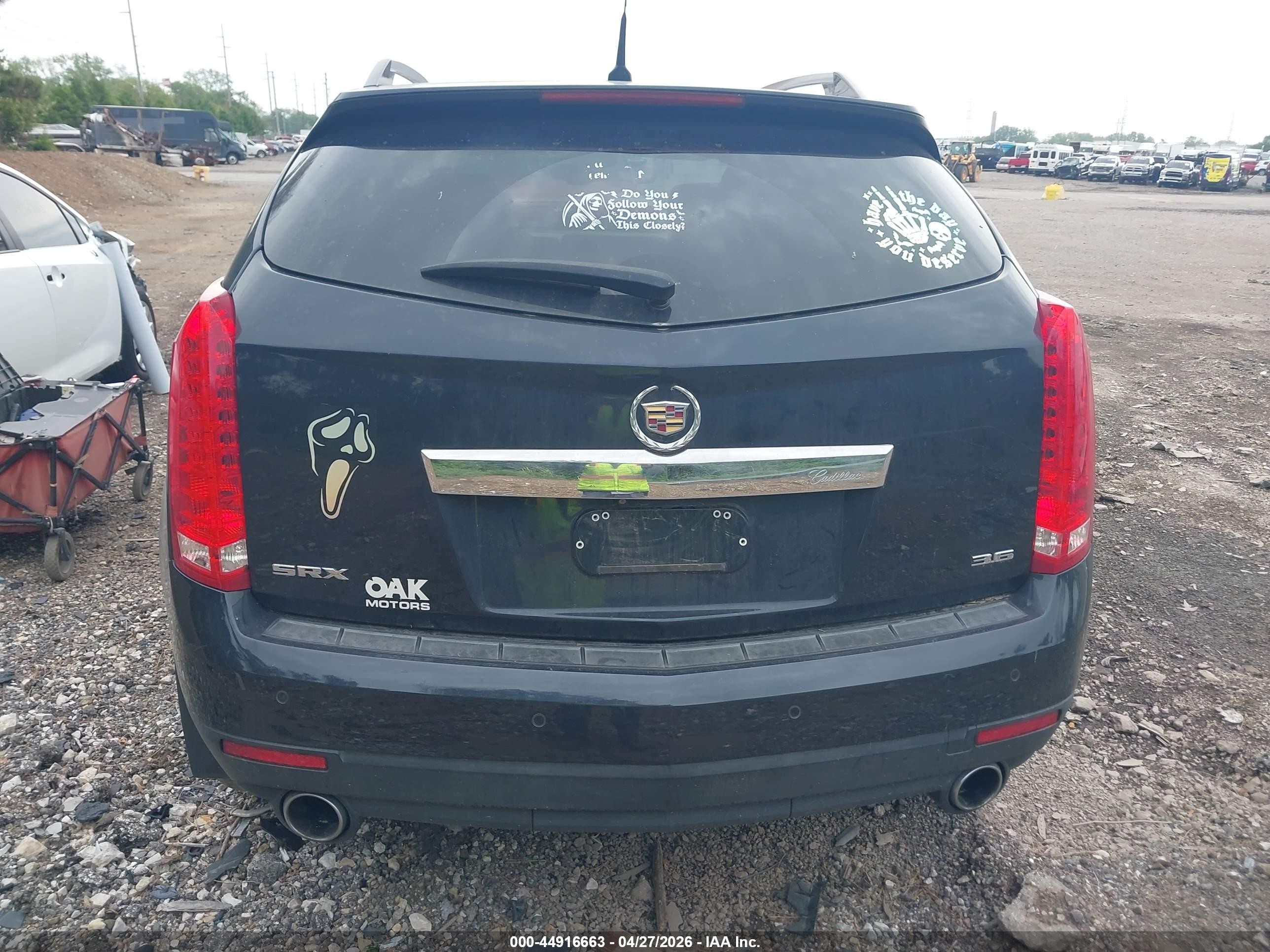 2014 Cadillac Srx Performance Collection Dark Blue vin: 3GYFNCE33ES675030