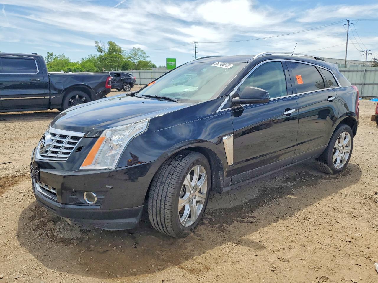 2014 Cadillac Srx Performance Collection Black vin: 3GYFNCE33ES676520