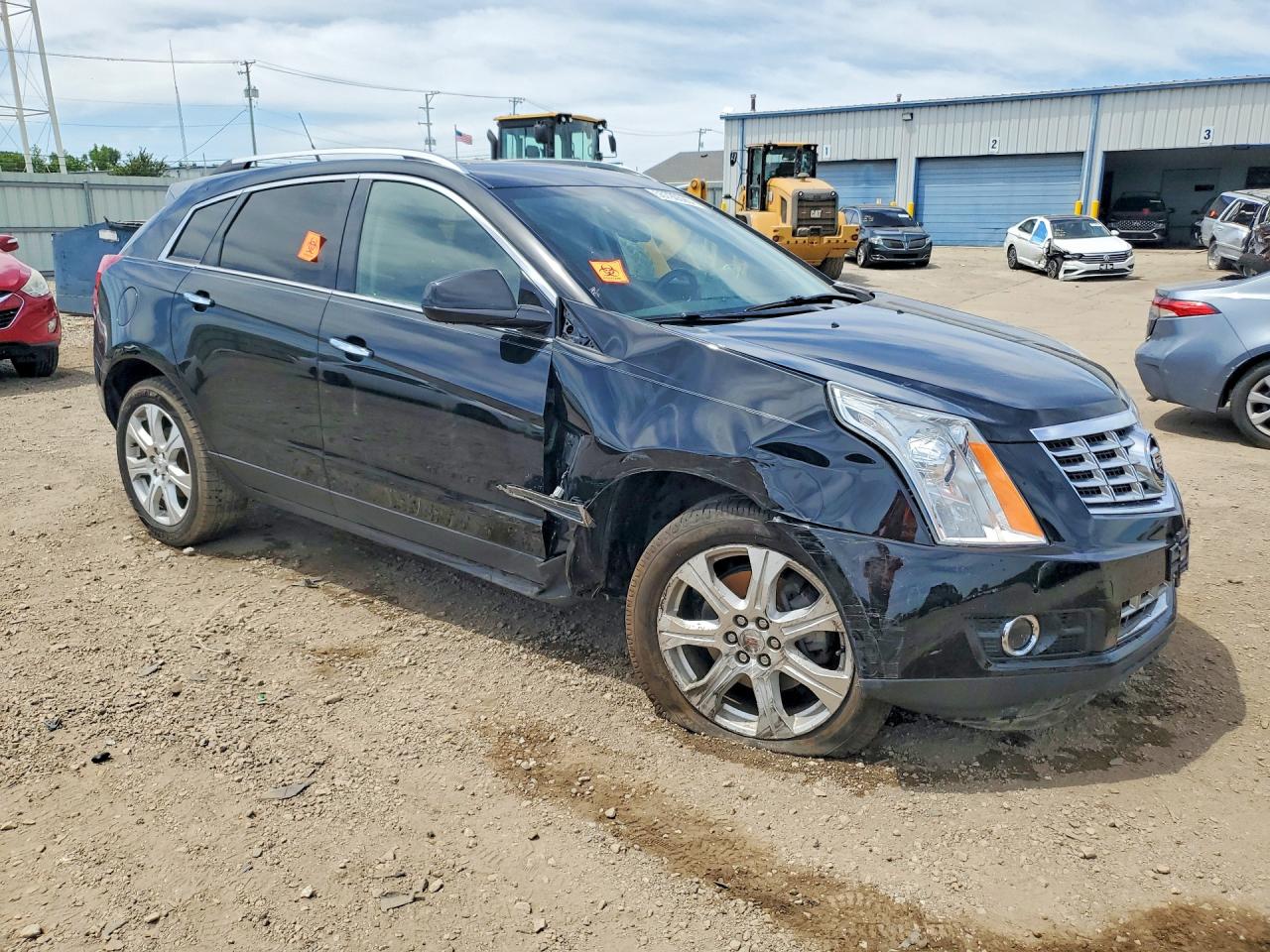 2014 Cadillac Srx Performance Collection Black vin: 3GYFNCE33ES676520