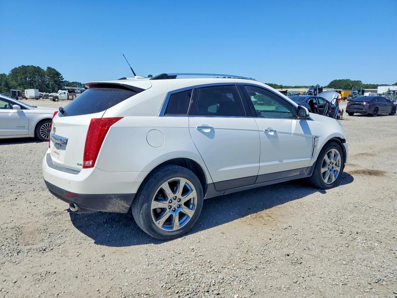 2012 Cadillac Srx Premium Collection White vin: 3GYFNCE34CS534870
