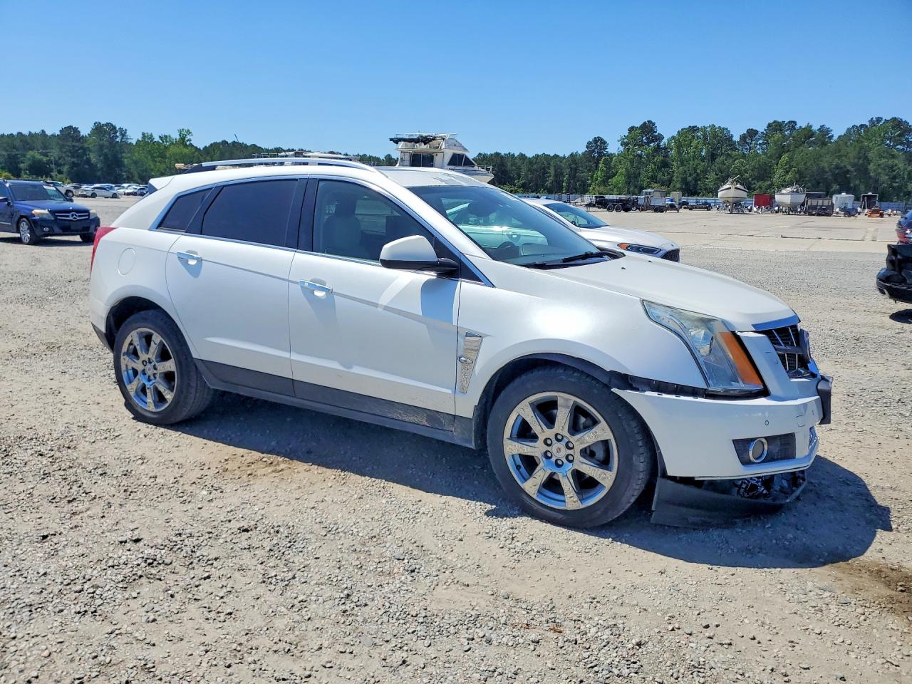 2012 Cadillac Srx Premium Collection White vin: 3GYFNCE34CS534870