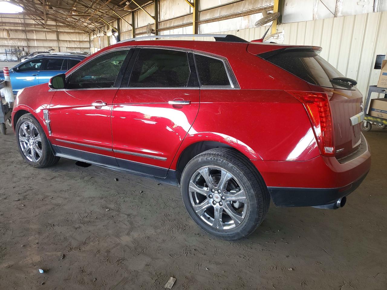 2012 Cadillac Srx Premium Collection Red vin: 3GYFNCE34CS541401