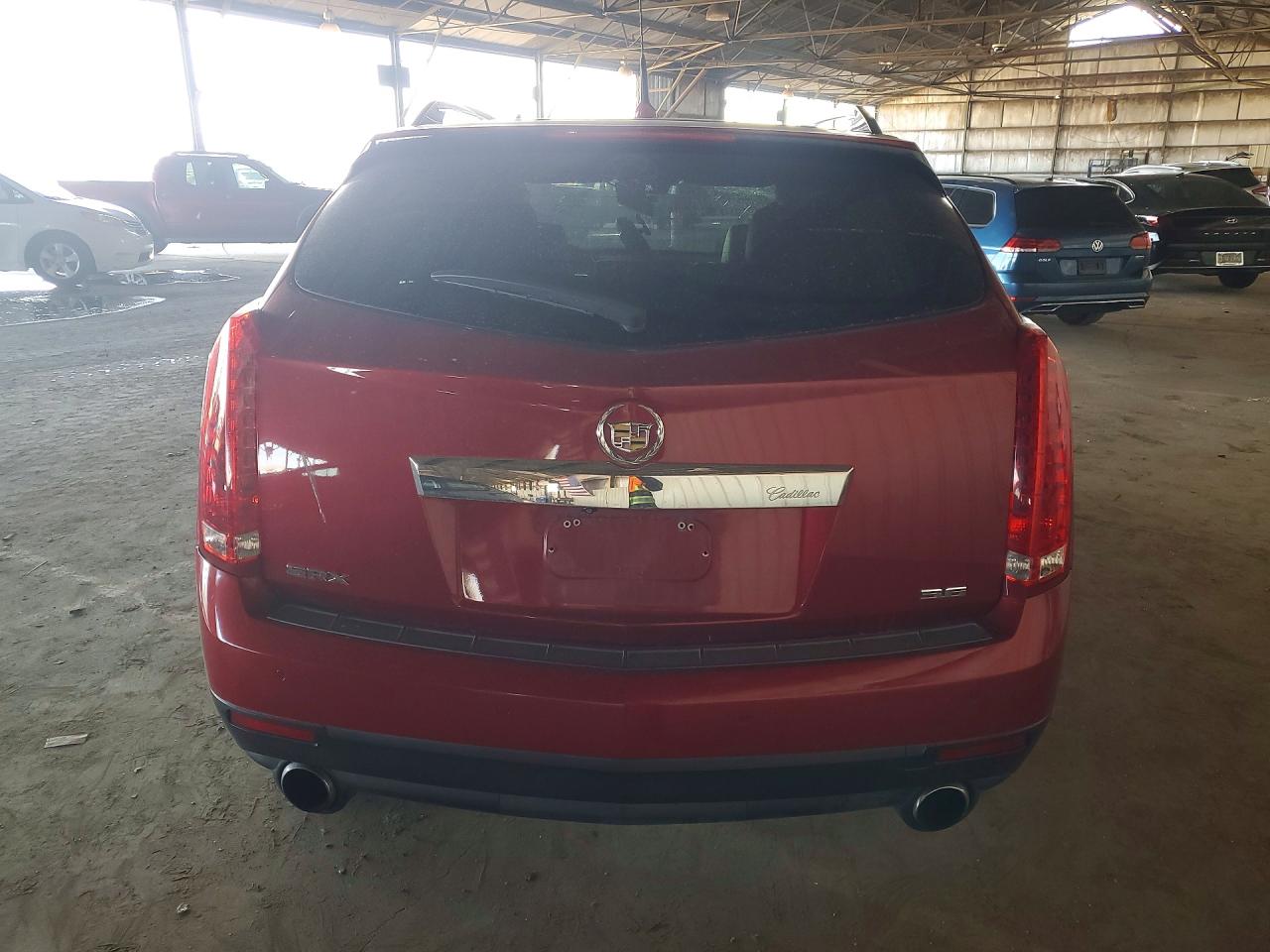 2012 Cadillac Srx Premium Collection Red vin: 3GYFNCE34CS541401