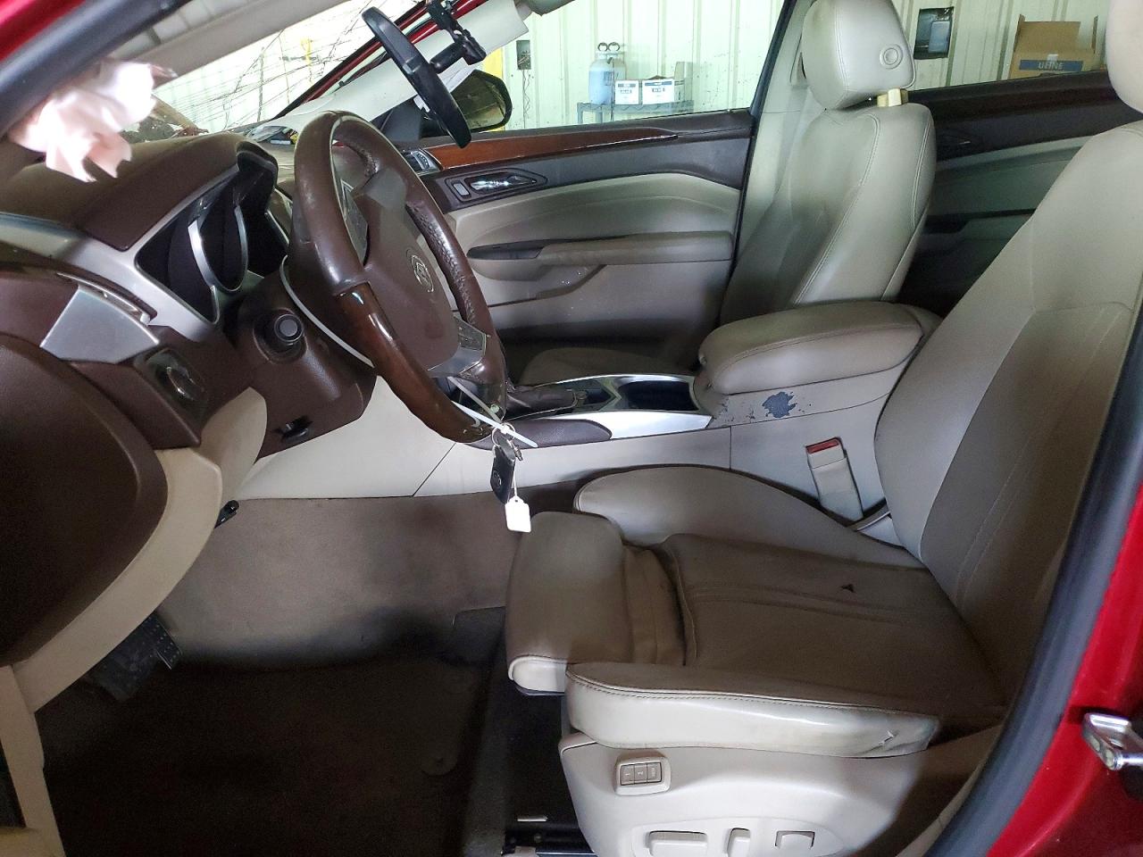 2012 Cadillac Srx Premium Collection Red vin: 3GYFNCE34CS541401