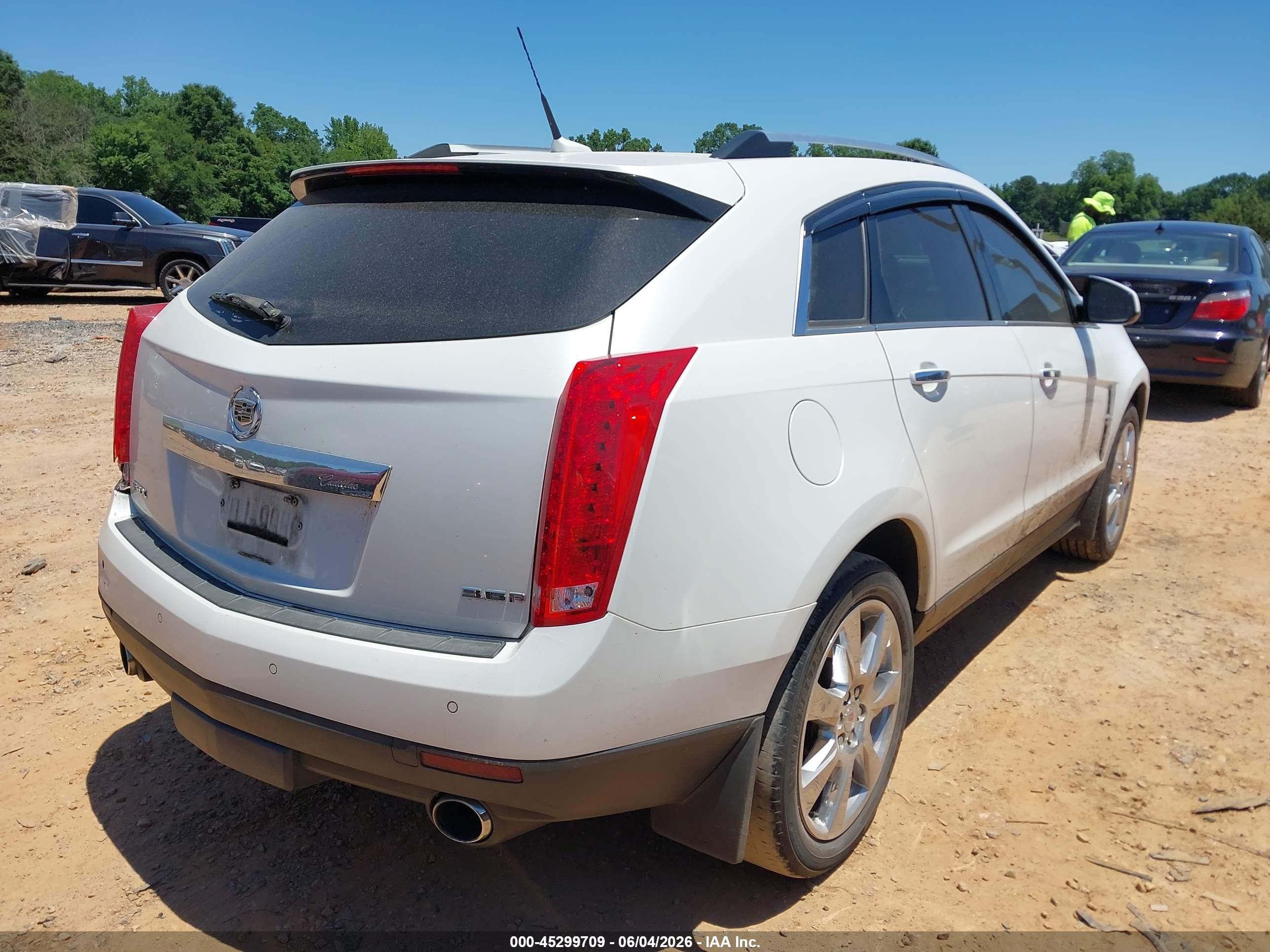 2012 Cadillac Srx Premium Collection Белый vin: 3GYFNCE34CS602164