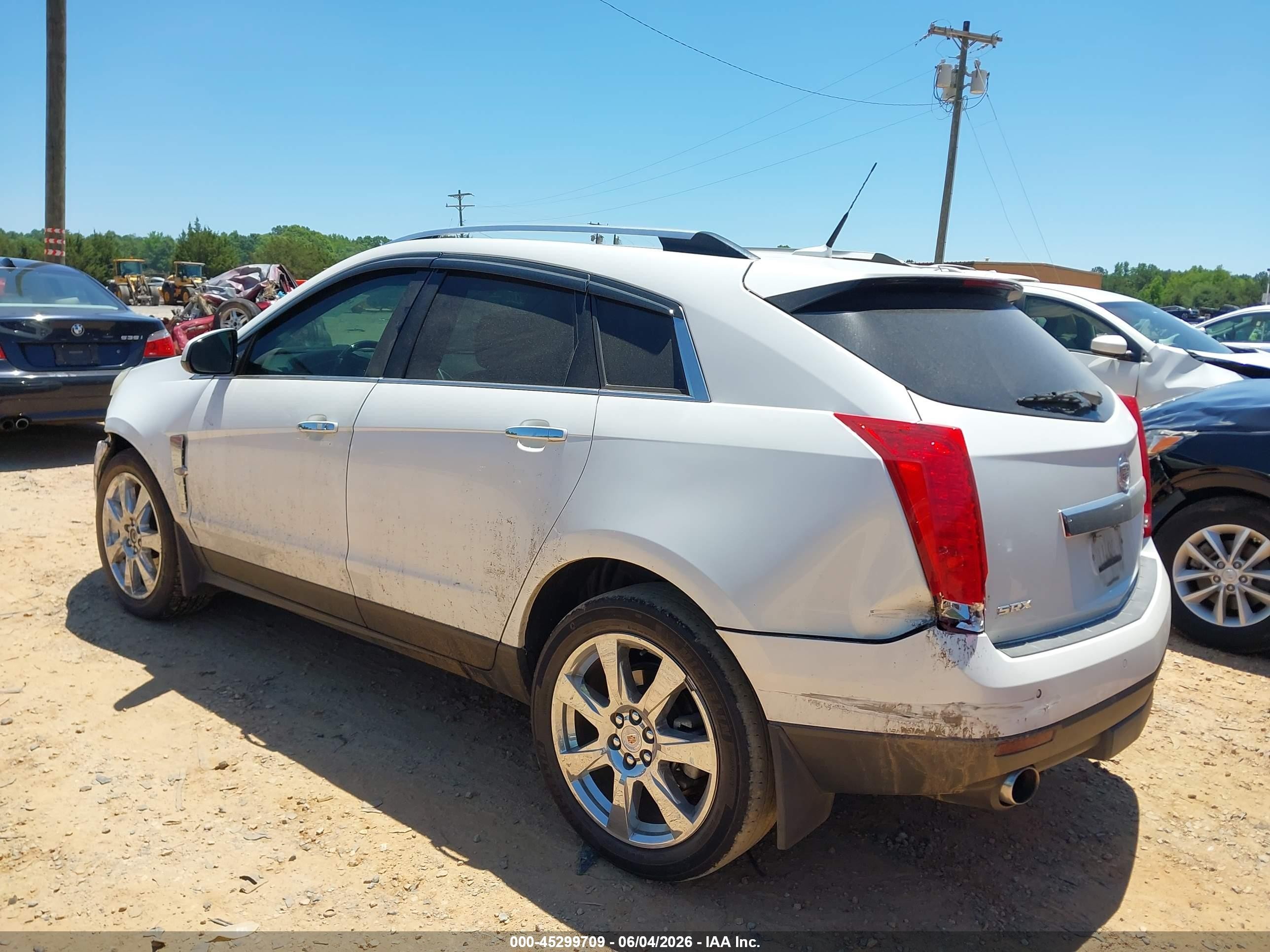 2012 Cadillac Srx Premium Collection Белый vin: 3GYFNCE34CS602164