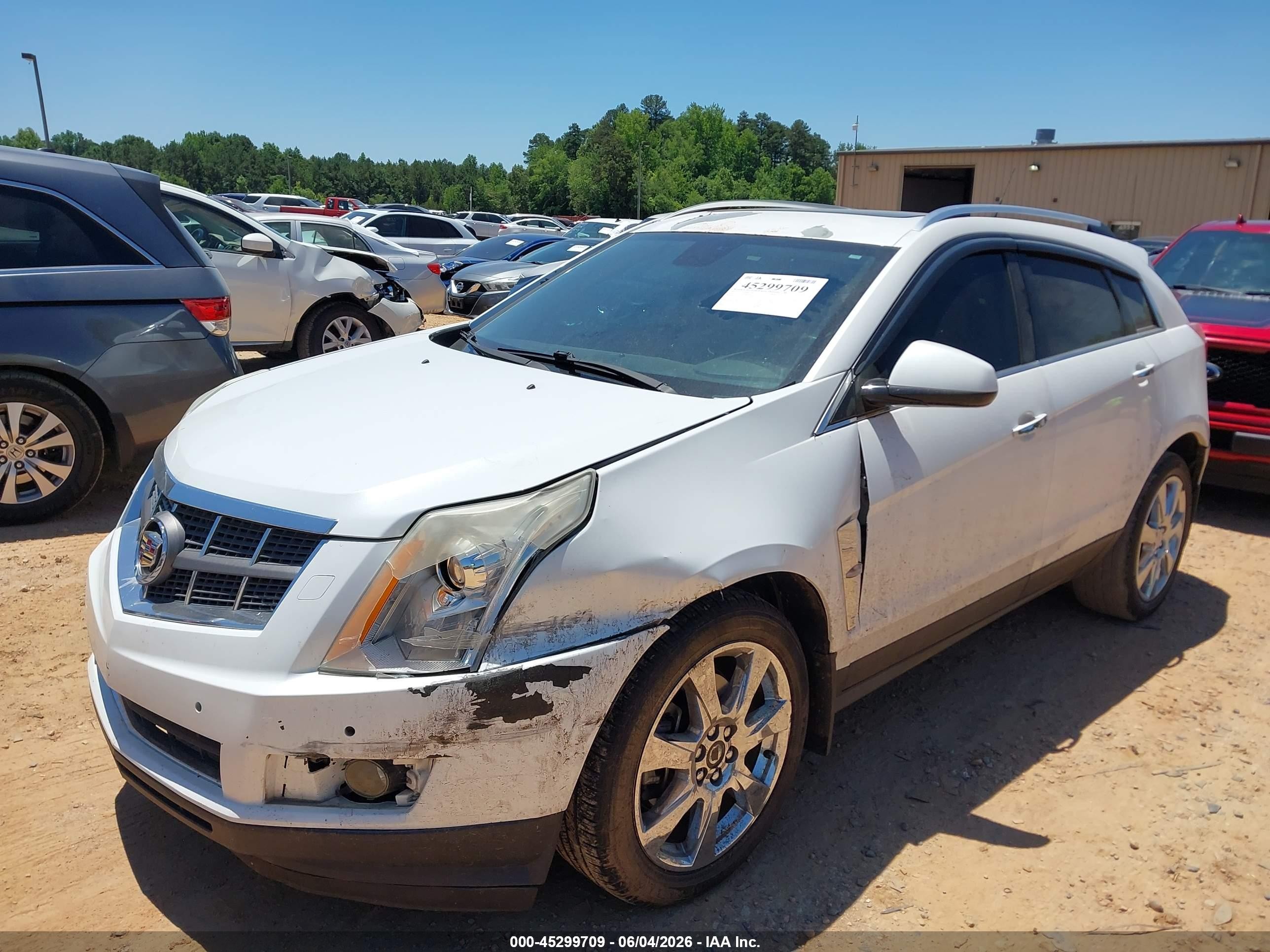 2012 Cadillac Srx Premium Collection Белый vin: 3GYFNCE34CS602164