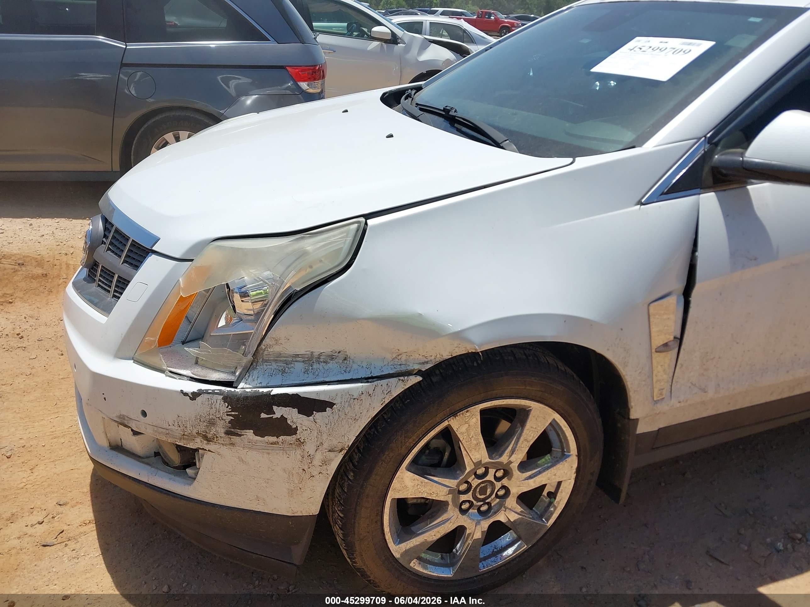 2012 Cadillac Srx Premium Collection Белый vin: 3GYFNCE34CS602164