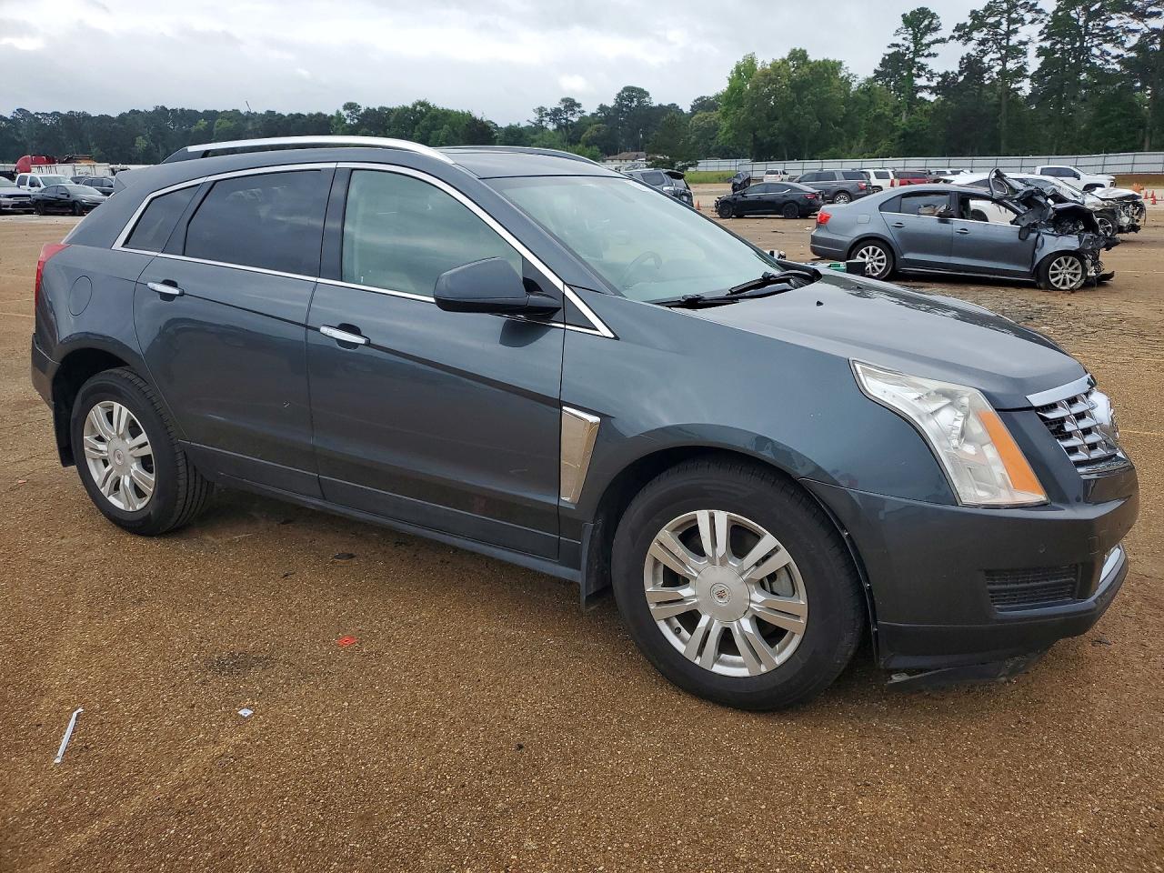 2013 Cadillac Srx Silver vin: 3GYFNCE34DS577364