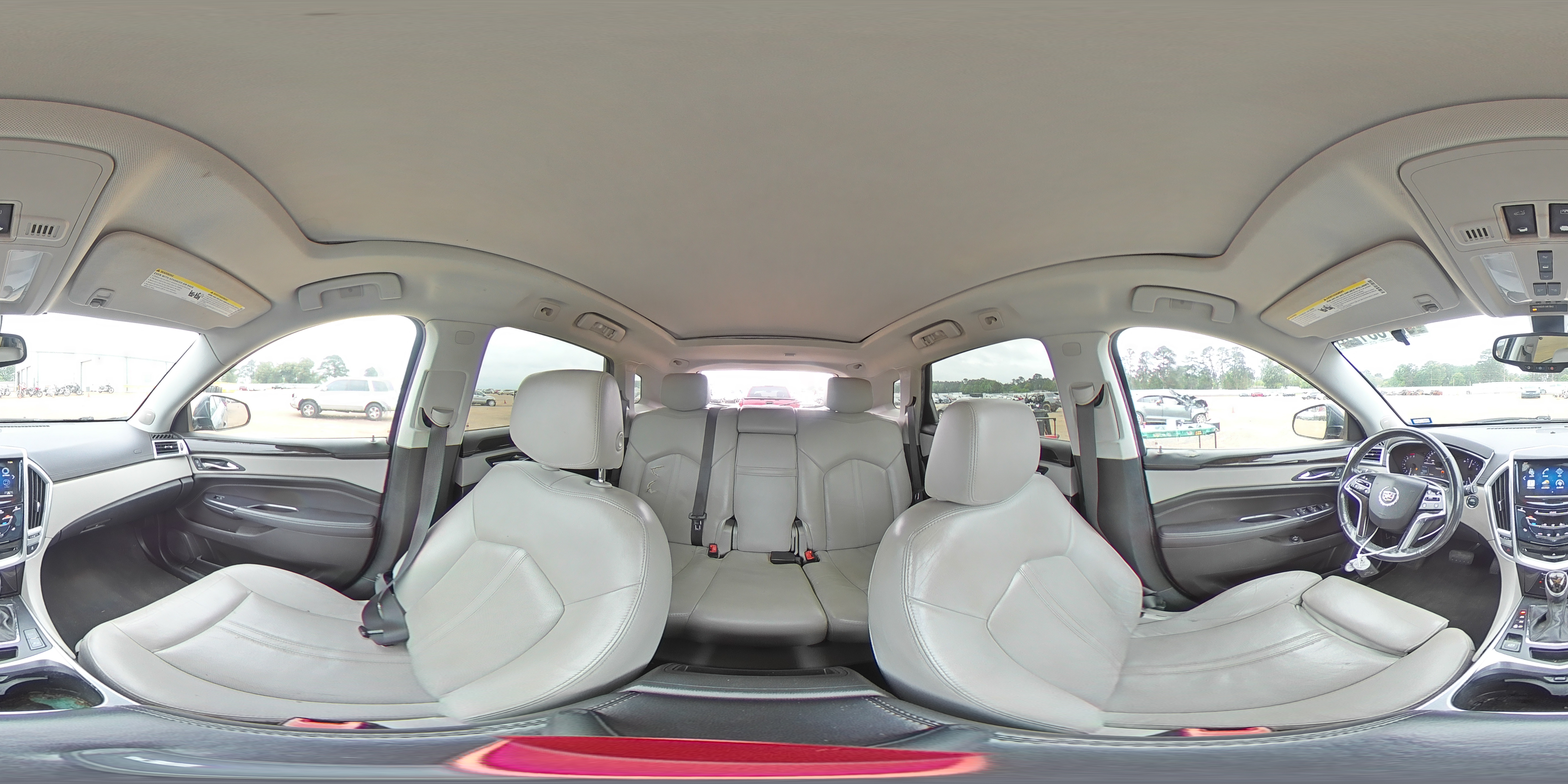 2013 Cadillac Srx Silver vin: 3GYFNCE34DS577364