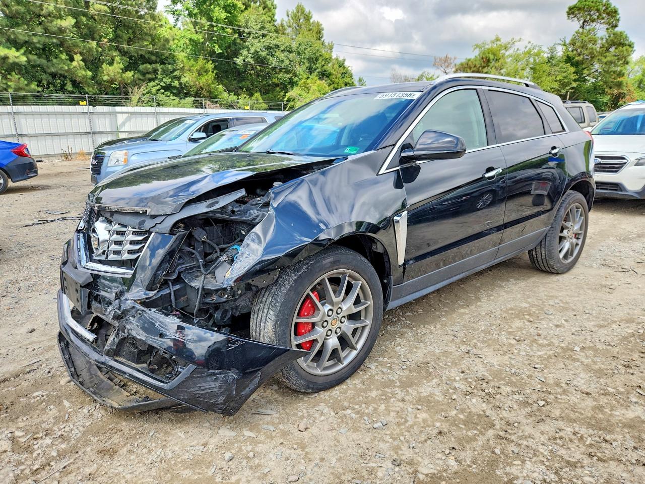 2013 Cadillac Srx Luxury Collection Black vin: 3GYFNCE34DS624926