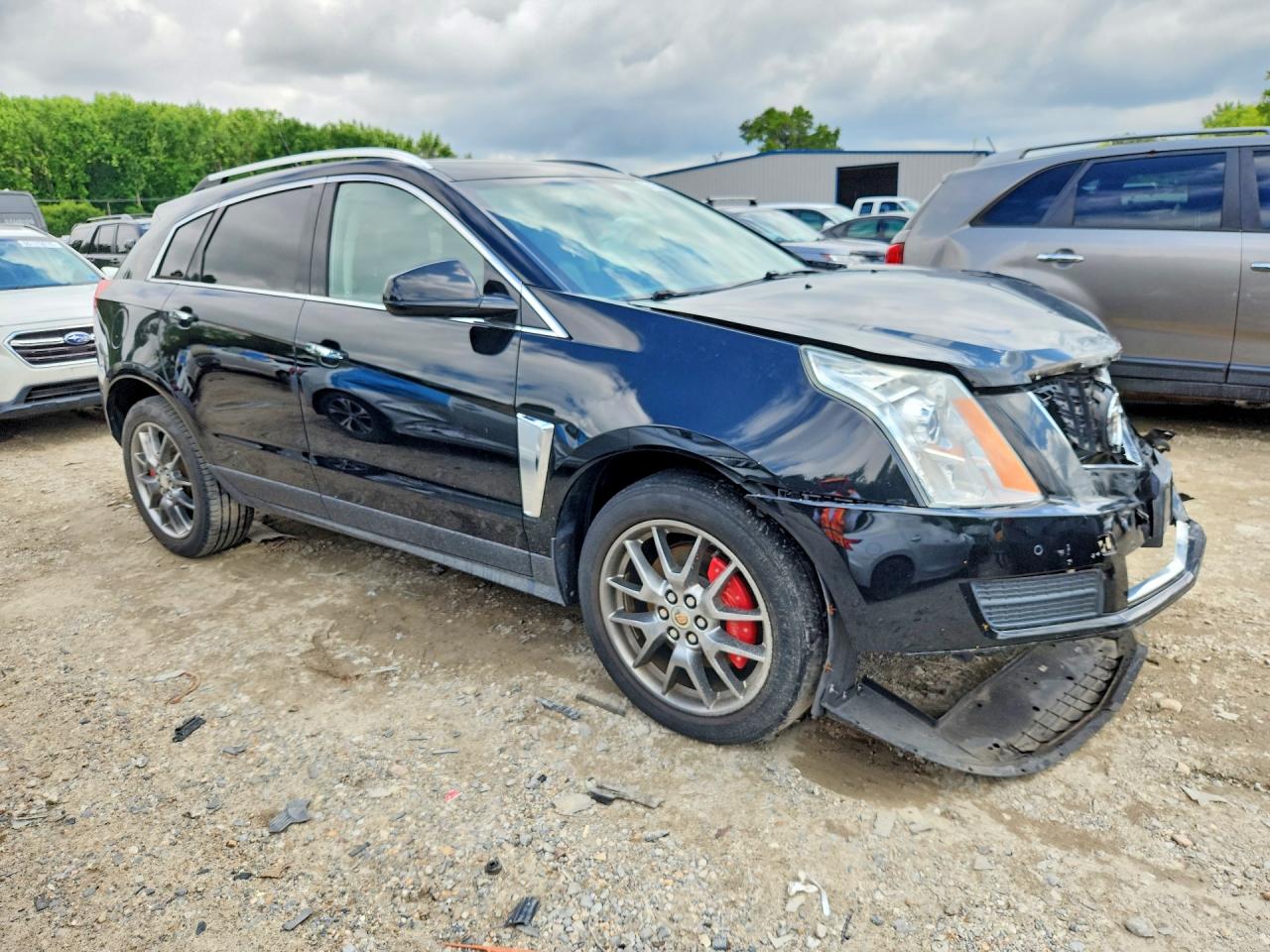 2013 Cadillac Srx Luxury Collection Black vin: 3GYFNCE34DS624926