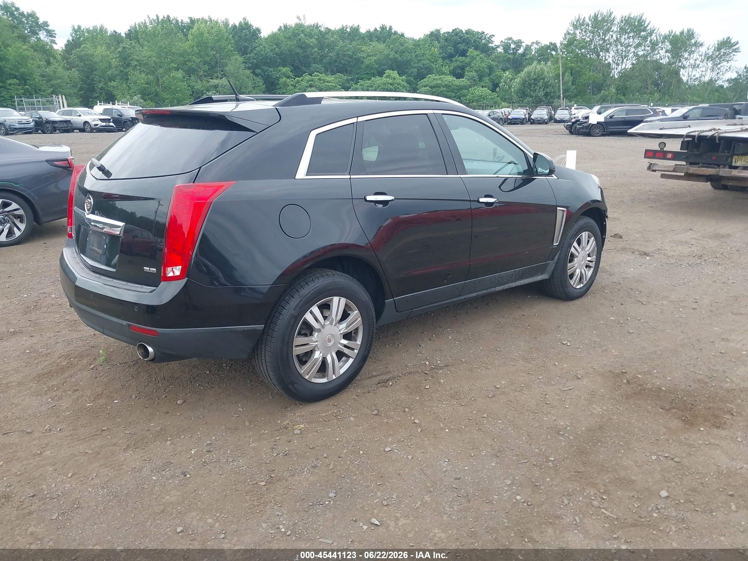 2013 Cadillac Srx Luxury Collection Black vin: 3GYFNCE34DS633318