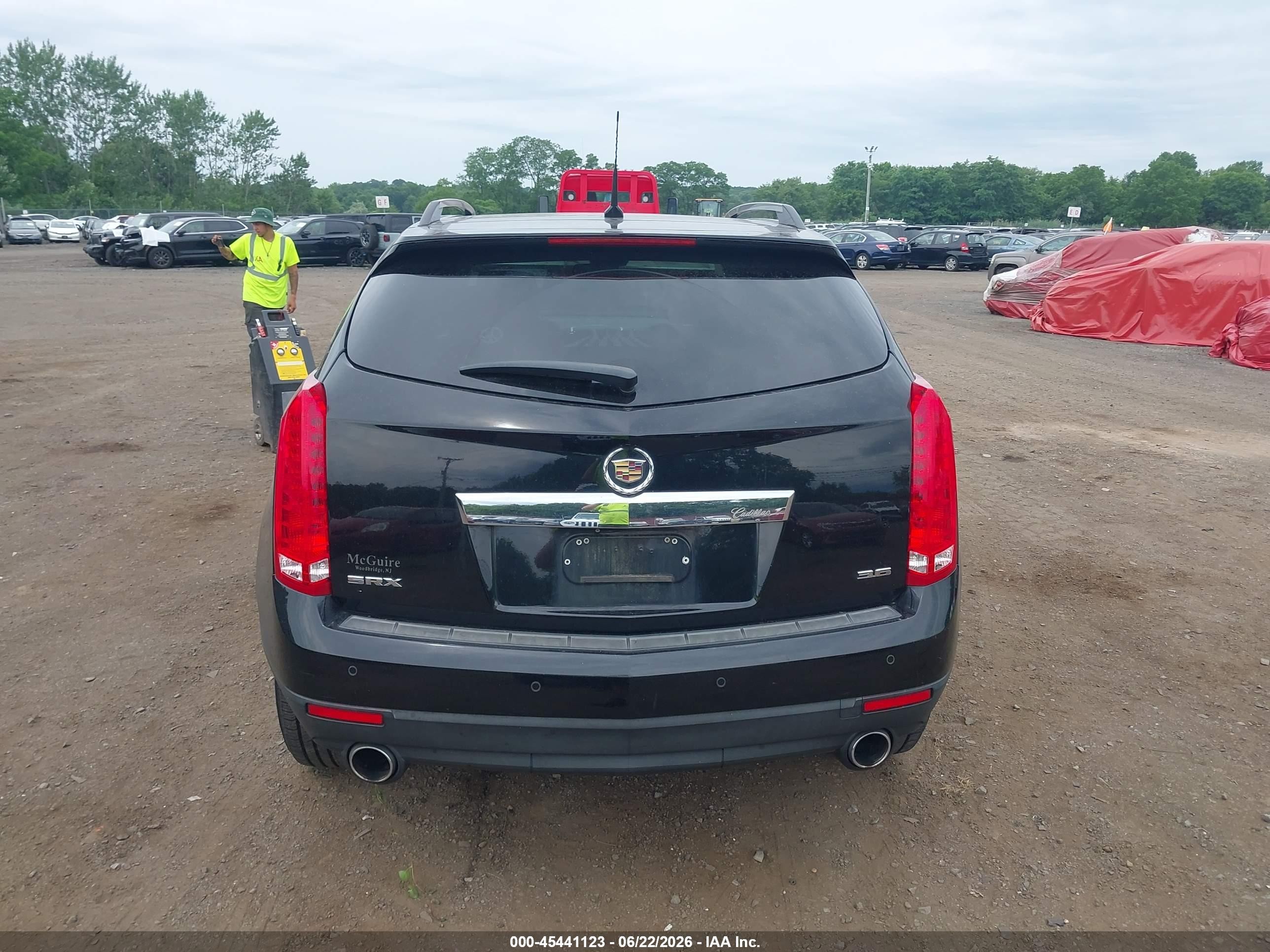 2013 Cadillac Srx Luxury Collection Black vin: 3GYFNCE34DS633318