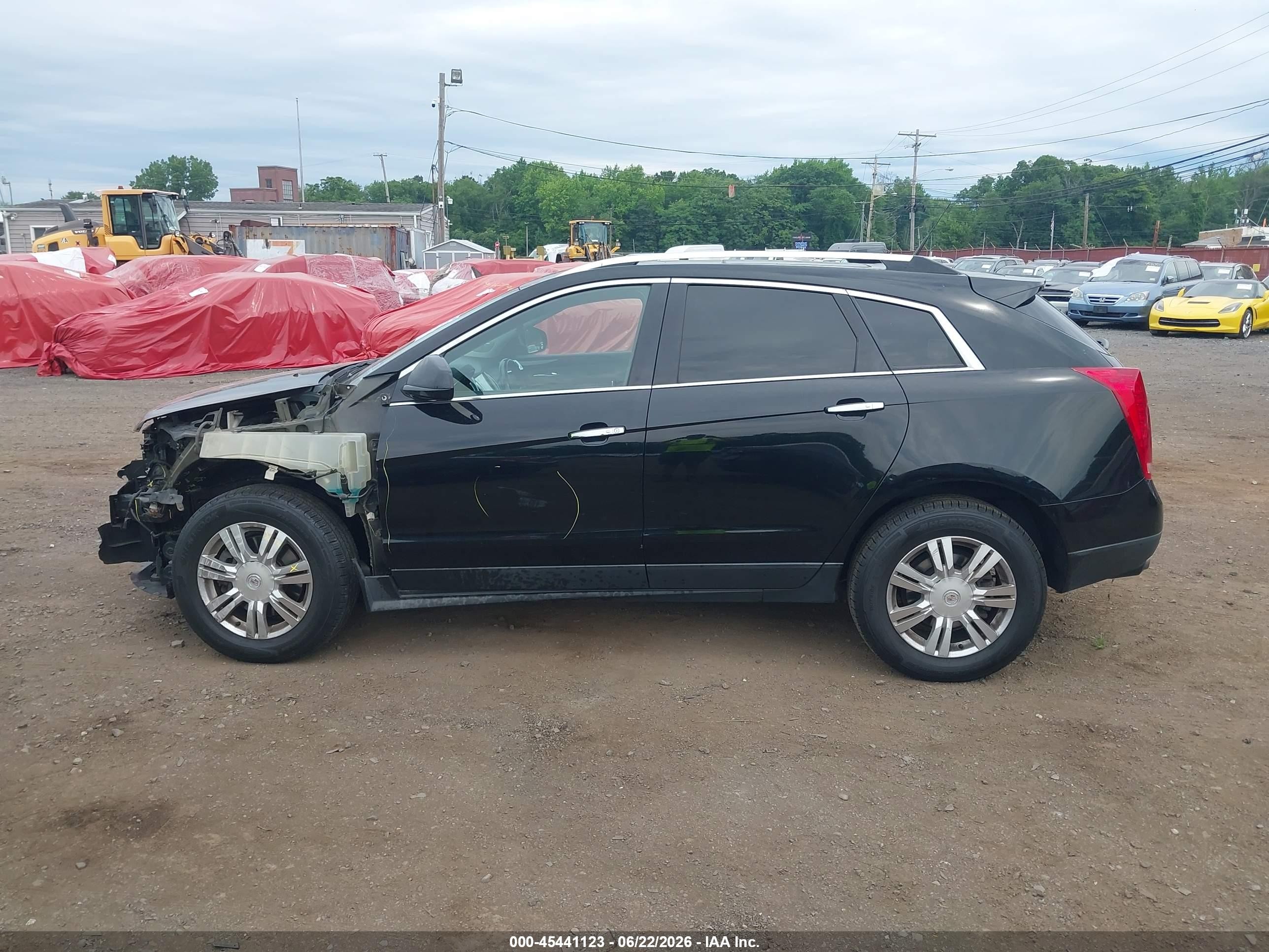2013 Cadillac Srx Luxury Collection Black vin: 3GYFNCE34DS633318
