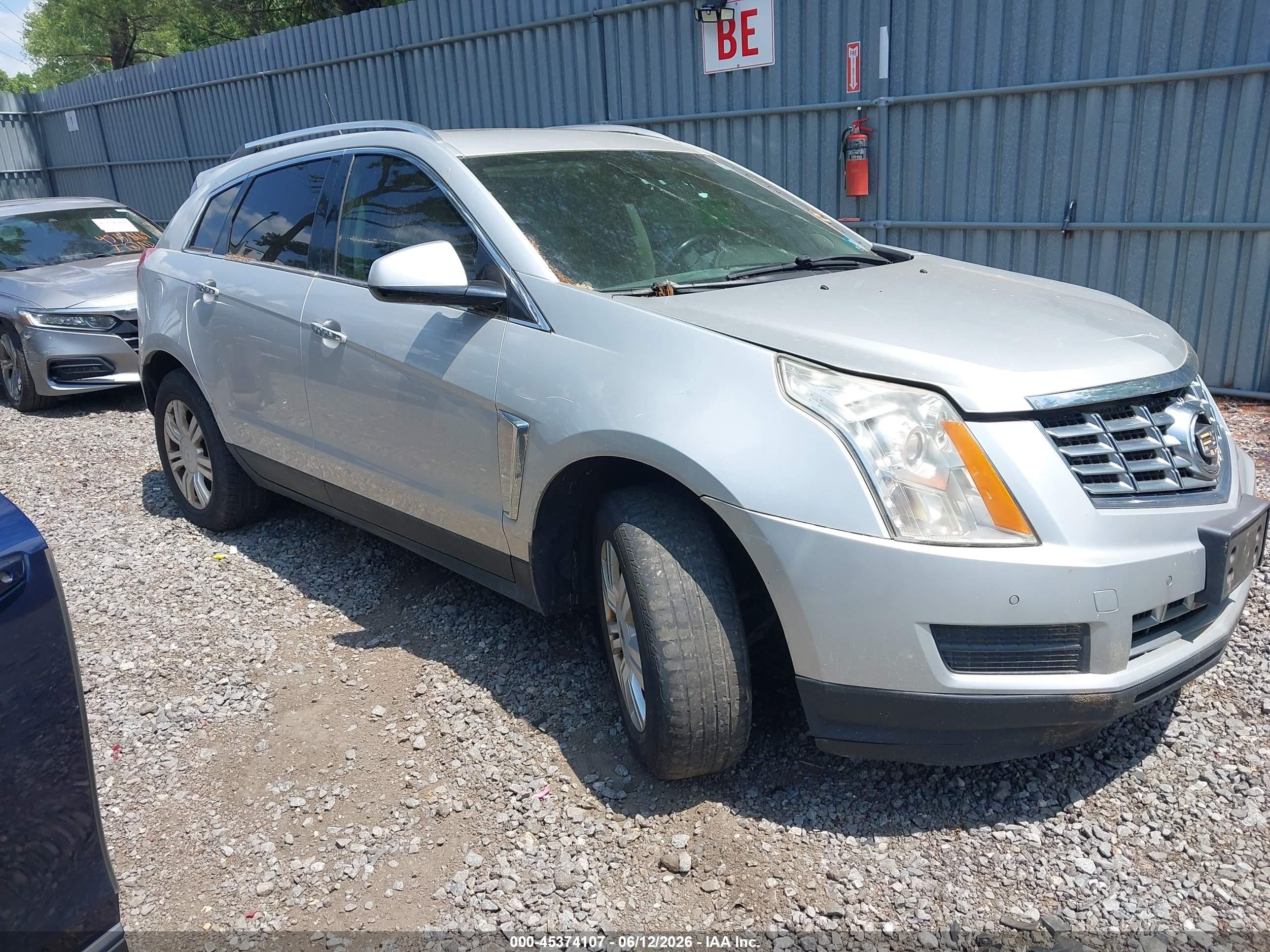 2013 Cadillac Srx Luxury Collection Silver vin: 3GYFNCE34DS641094