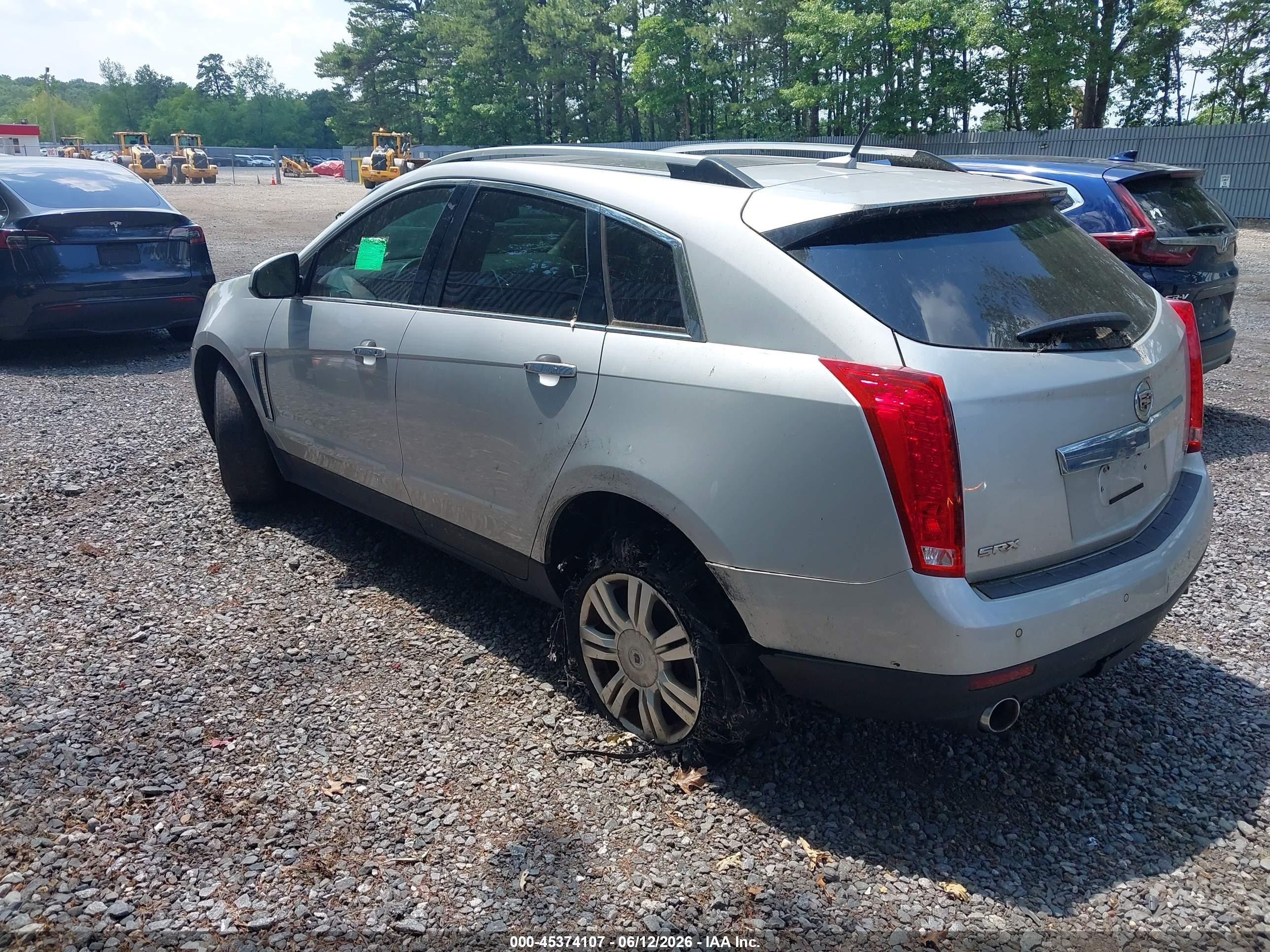 2013 Cadillac Srx Luxury Collection Silver vin: 3GYFNCE34DS641094