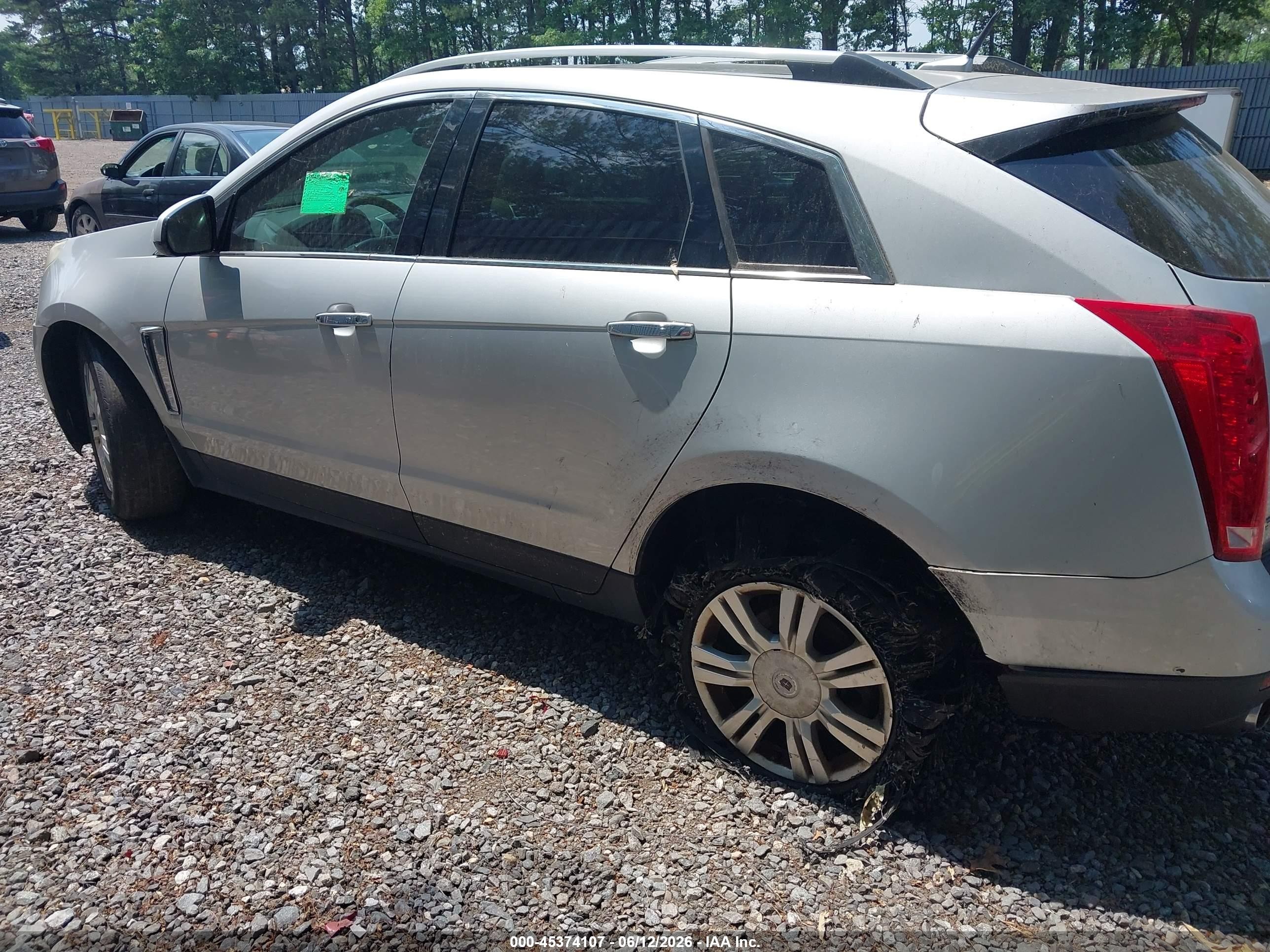 2013 Cadillac Srx Luxury Collection Silver vin: 3GYFNCE34DS641094