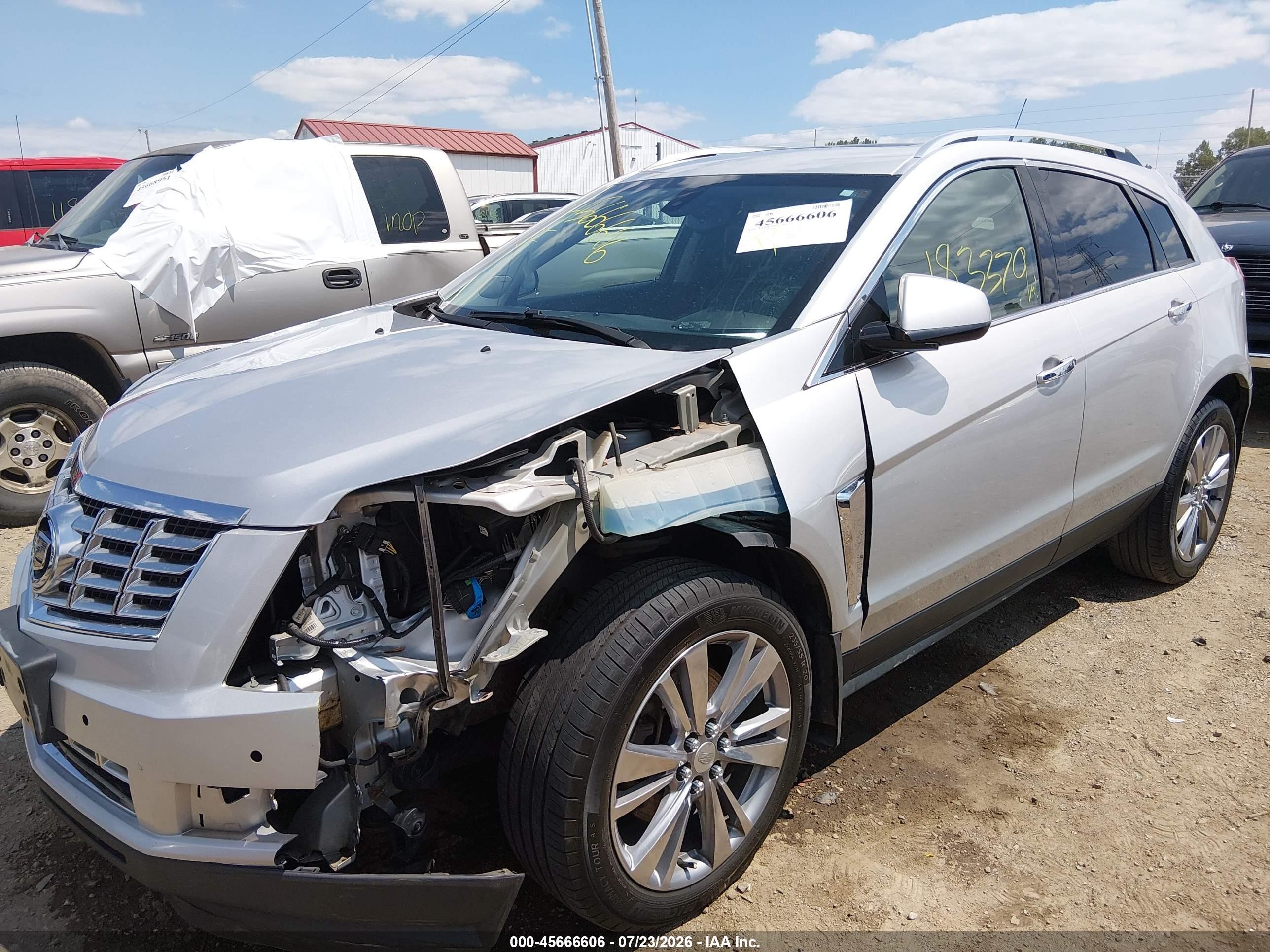 2013 Cadillac Srx Luxury Collection Silver vin: 3GYFNCE34DS652547