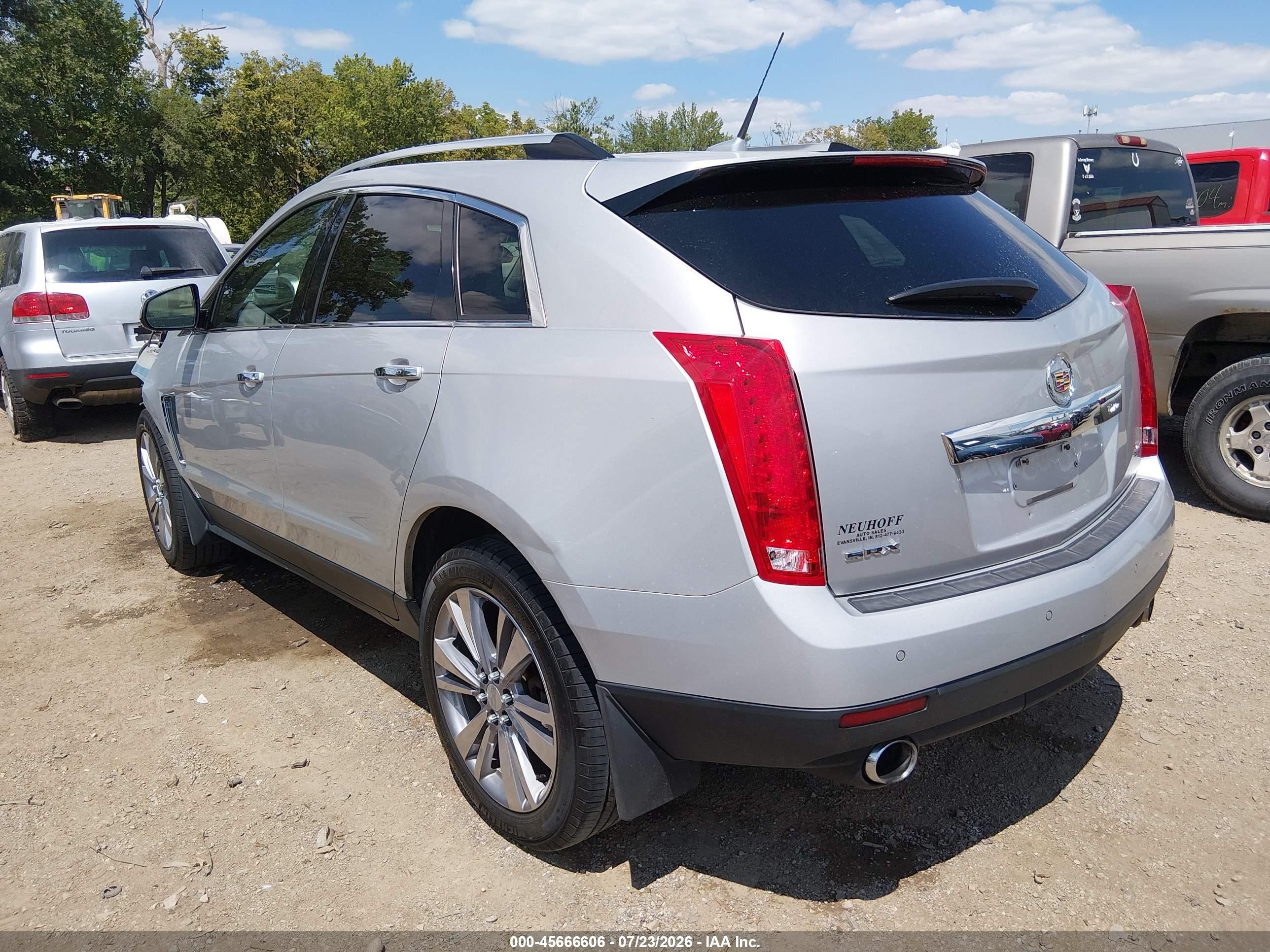 2013 Cadillac Srx Luxury Collection Silver vin: 3GYFNCE34DS652547