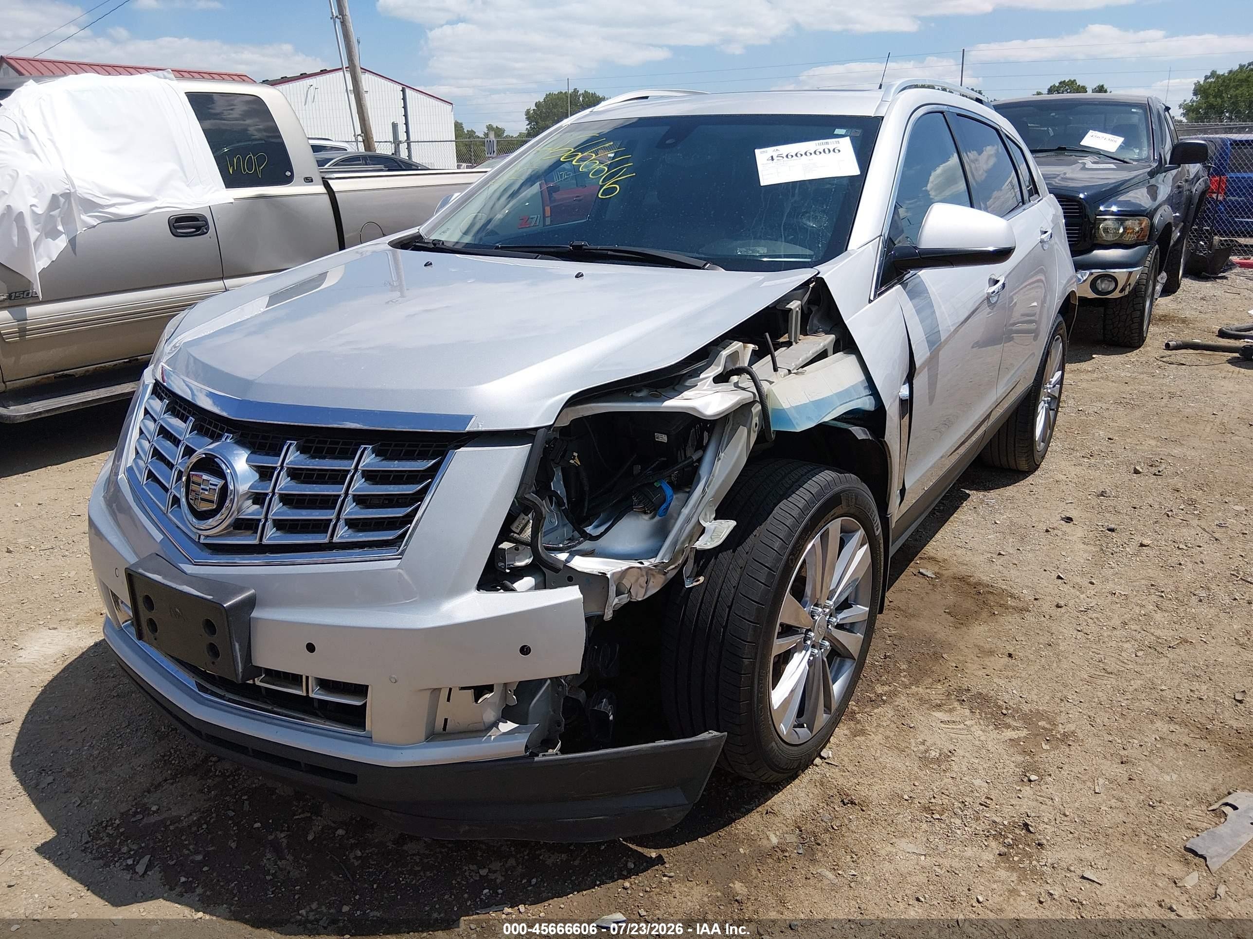 2013 Cadillac Srx Luxury Collection Silver vin: 3GYFNCE34DS652547