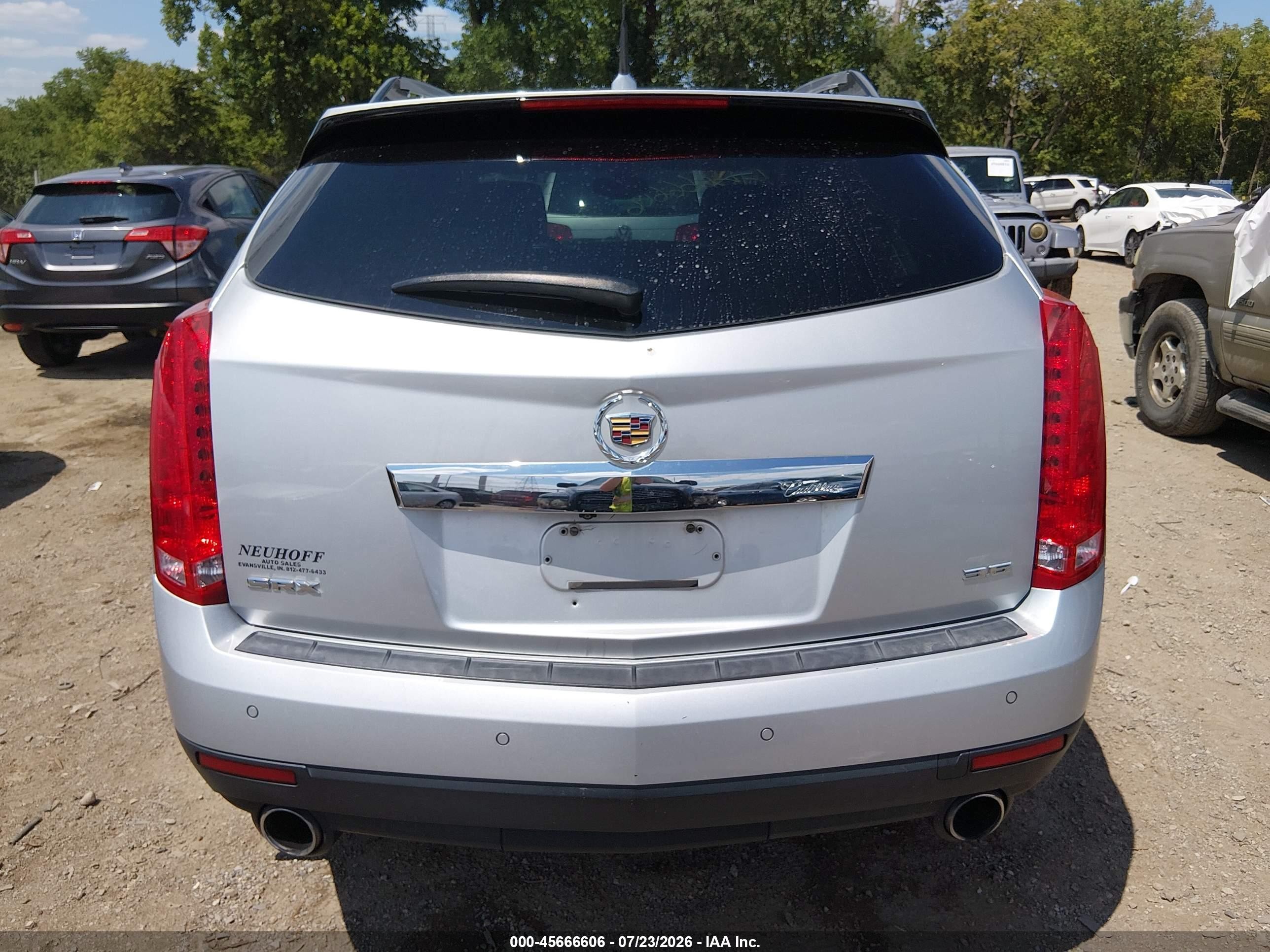 2013 Cadillac Srx Luxury Collection Silver vin: 3GYFNCE34DS652547