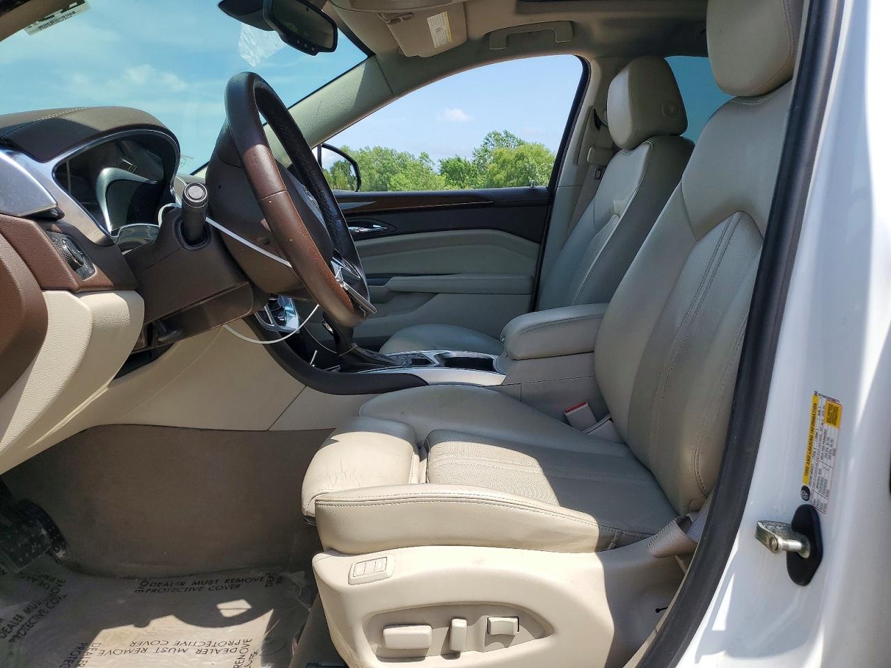 2014 Cadillac Srx Performance Collection White vin: 3GYFNCE34ES585711