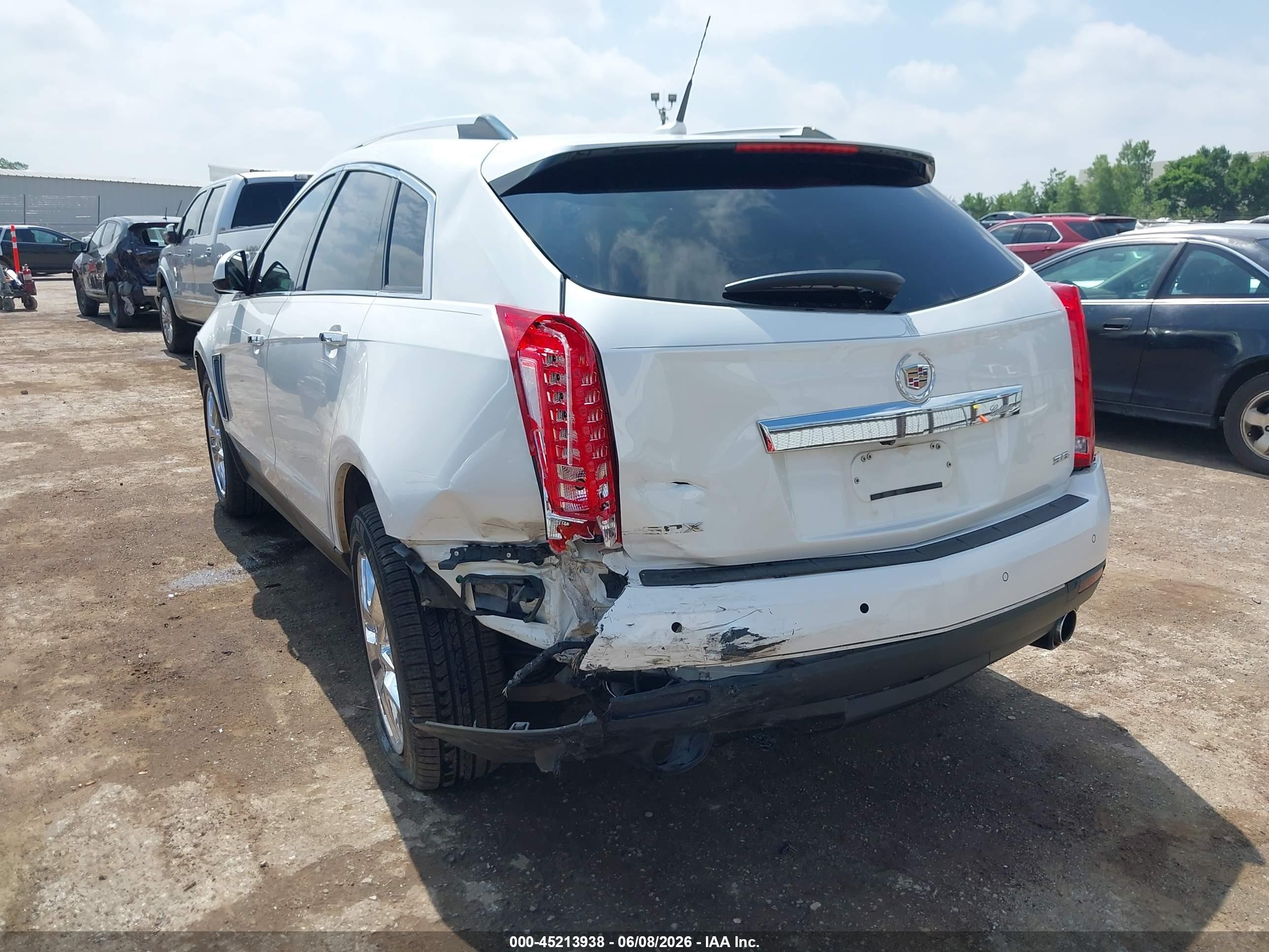 2014 Cadillac Srx Performance Collection White vin: 3GYFNCE34ES615984