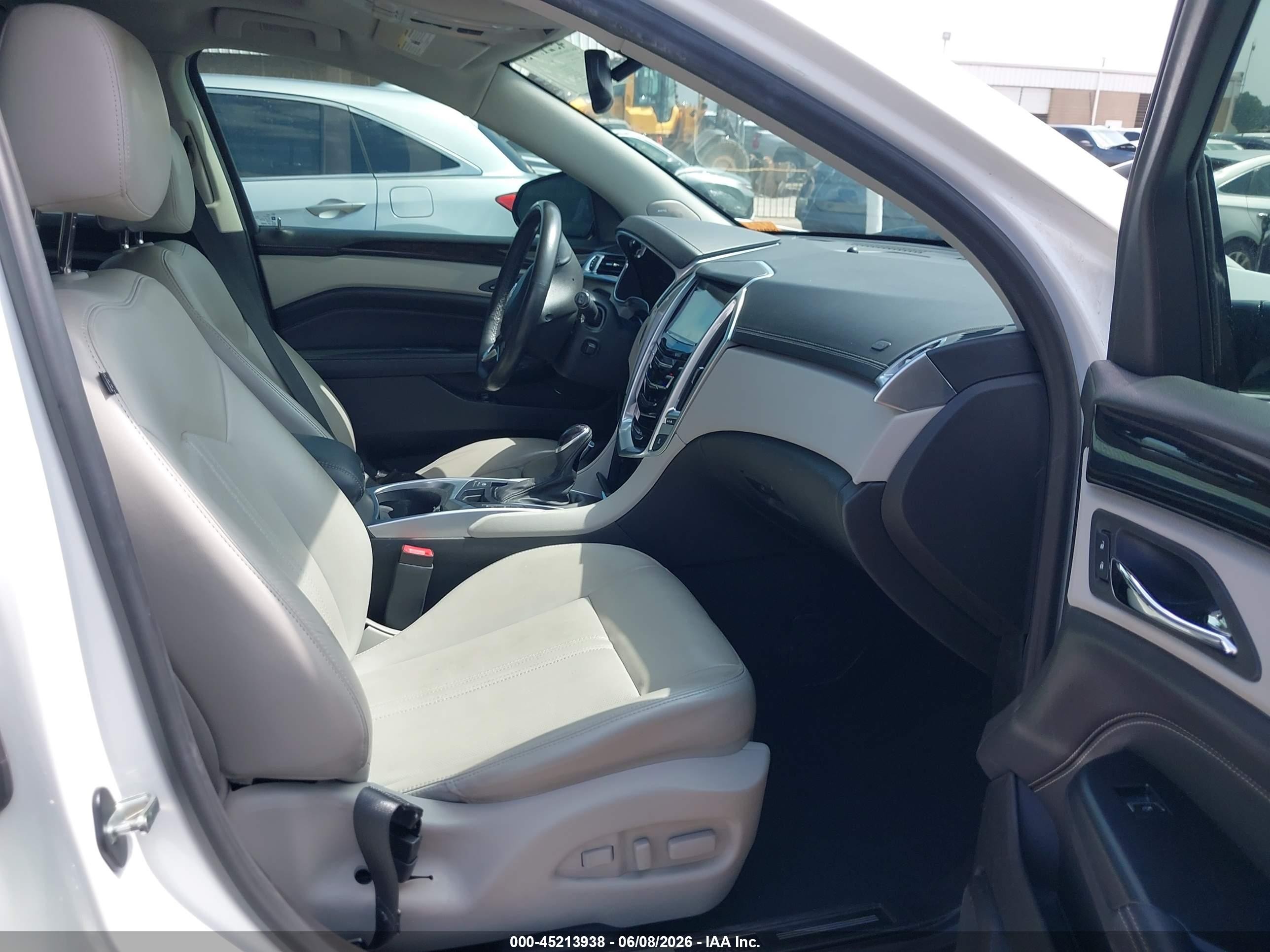 2014 Cadillac Srx Performance Collection White vin: 3GYFNCE34ES615984