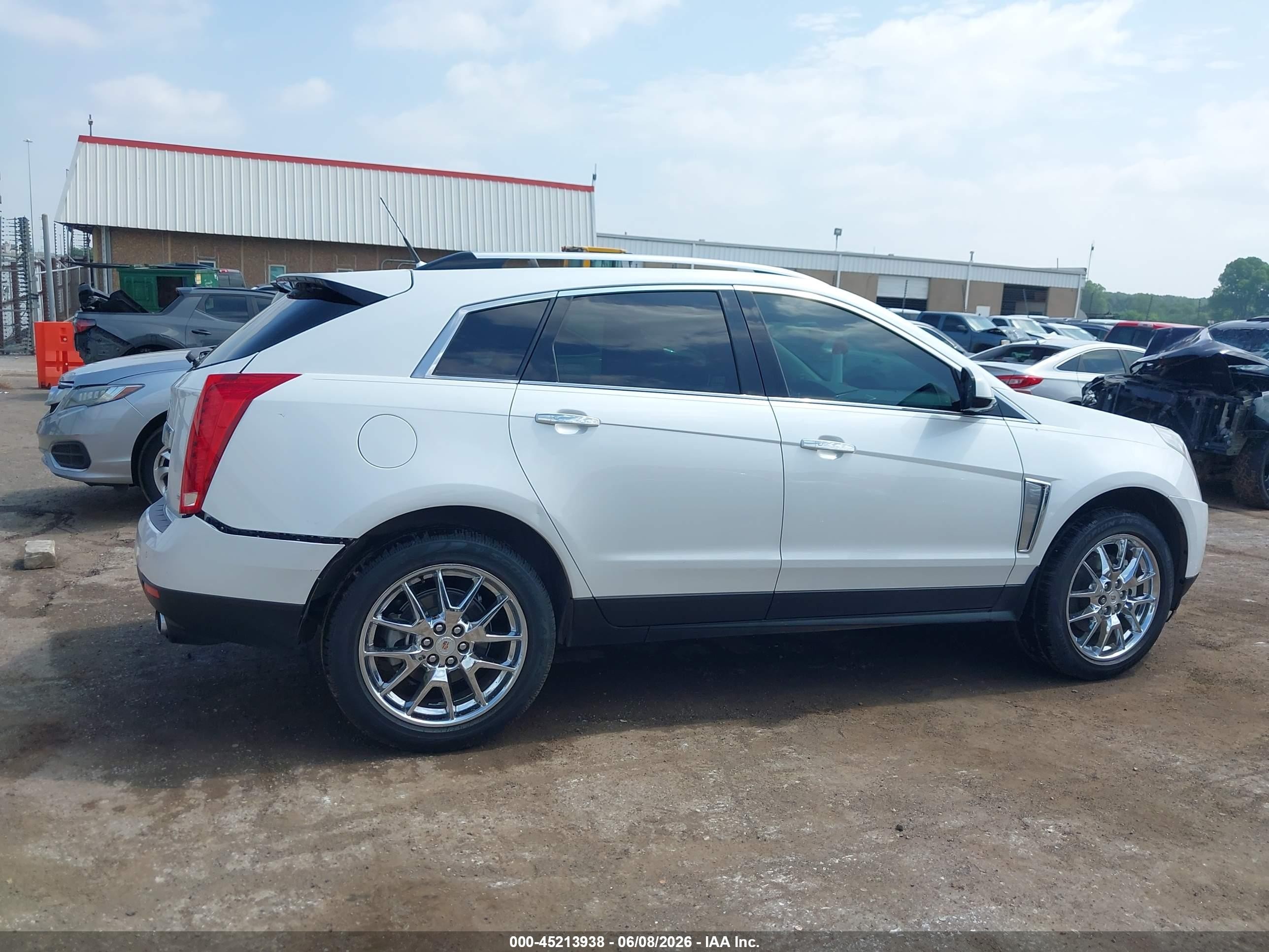 2014 Cadillac Srx Performance Collection White vin: 3GYFNCE34ES615984