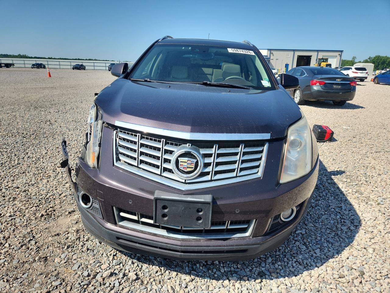 2015 Cadillac Srx Performance Collection Purple vin: 3GYFNCE34FS529348
