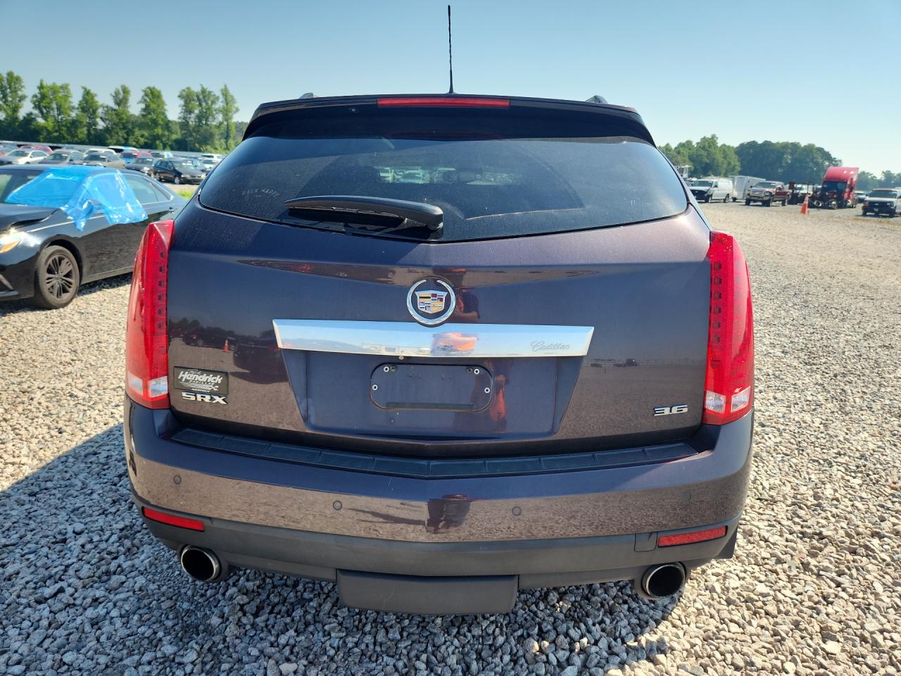 2015 Cadillac Srx Performance Collection Purple vin: 3GYFNCE34FS529348