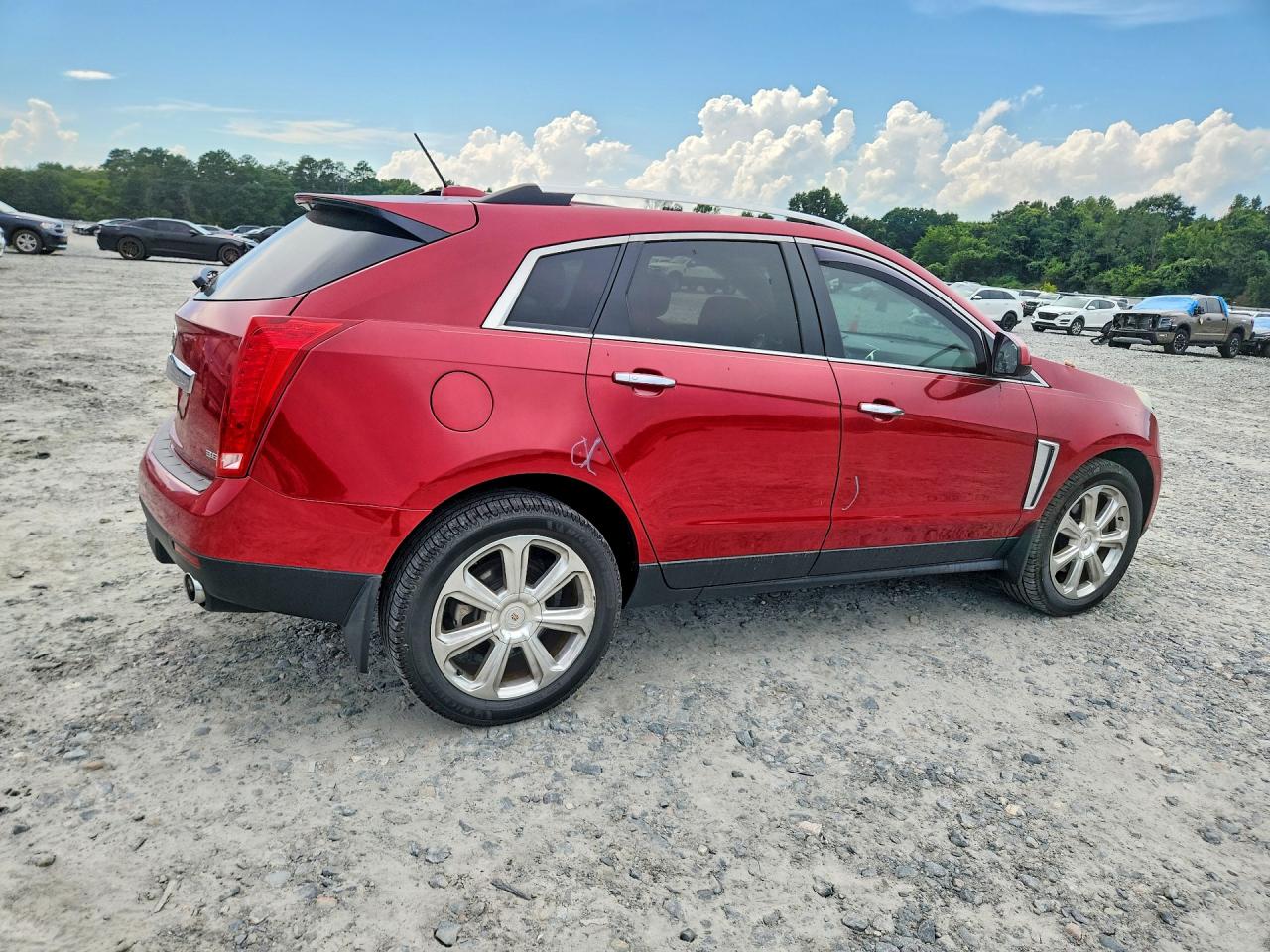 2015 Cadillac Srx Performance Collection Red vin: 3GYFNCE34FS586620