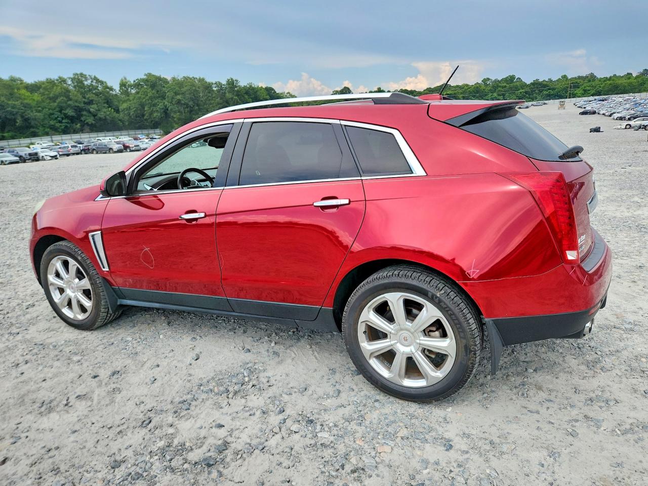 2015 Cadillac Srx Performance Collection Red vin: 3GYFNCE34FS586620