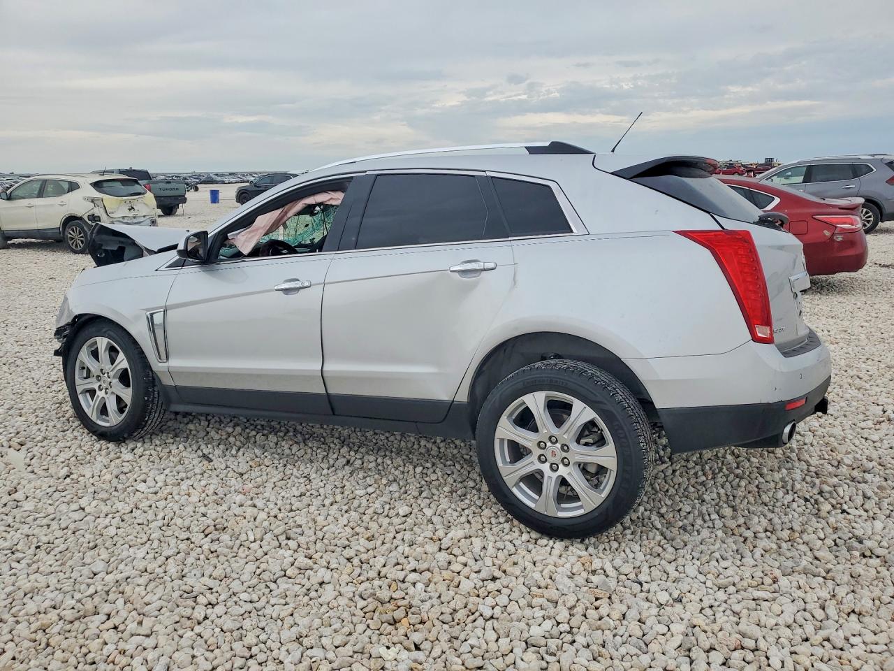 2016 Cadillac Srx Performance Collection Silver vin: 3GYFNCE34GS527813
