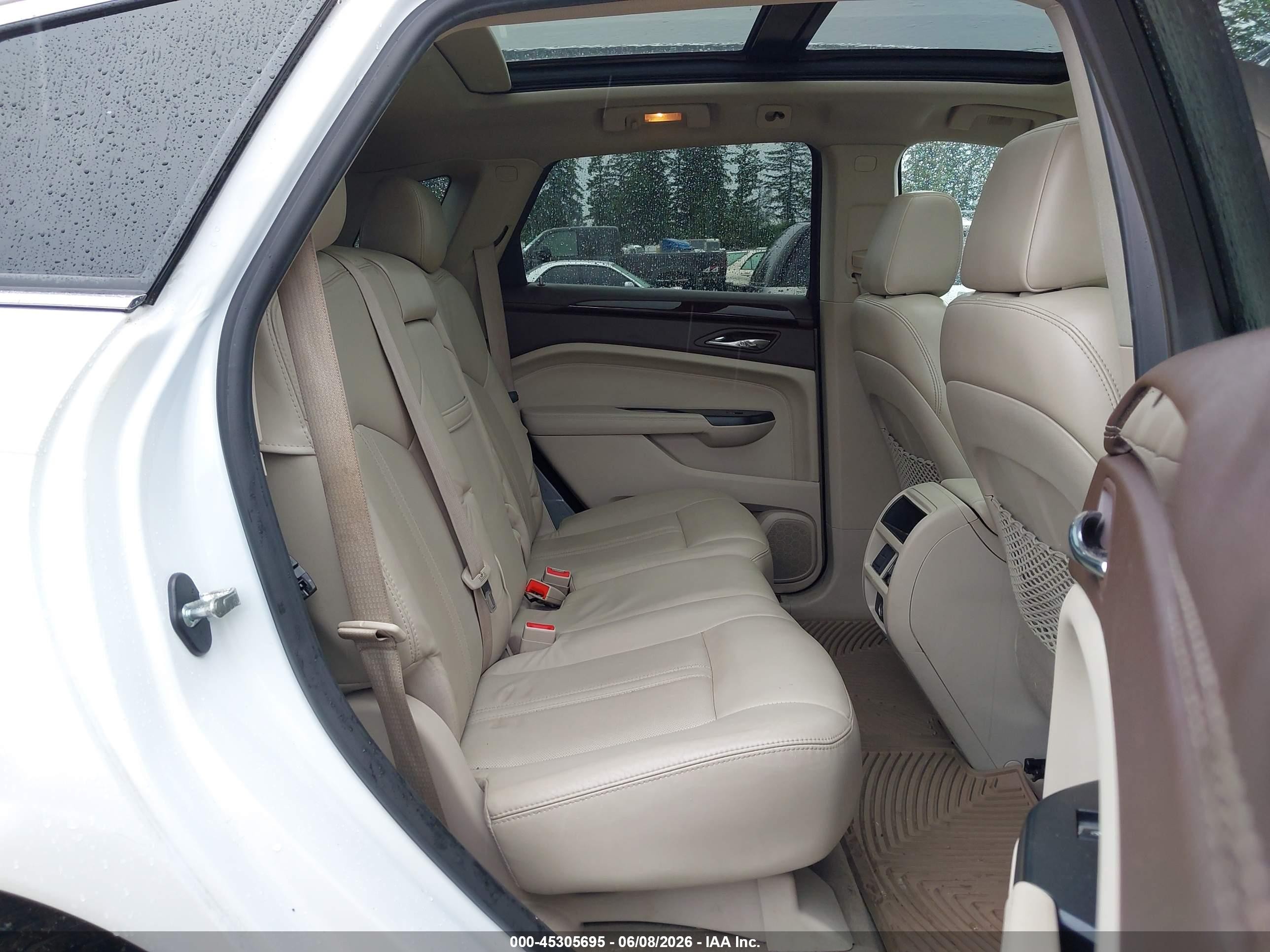 2016 Cadillac Srx Performance Collection White vin: 3GYFNCE34GS577742