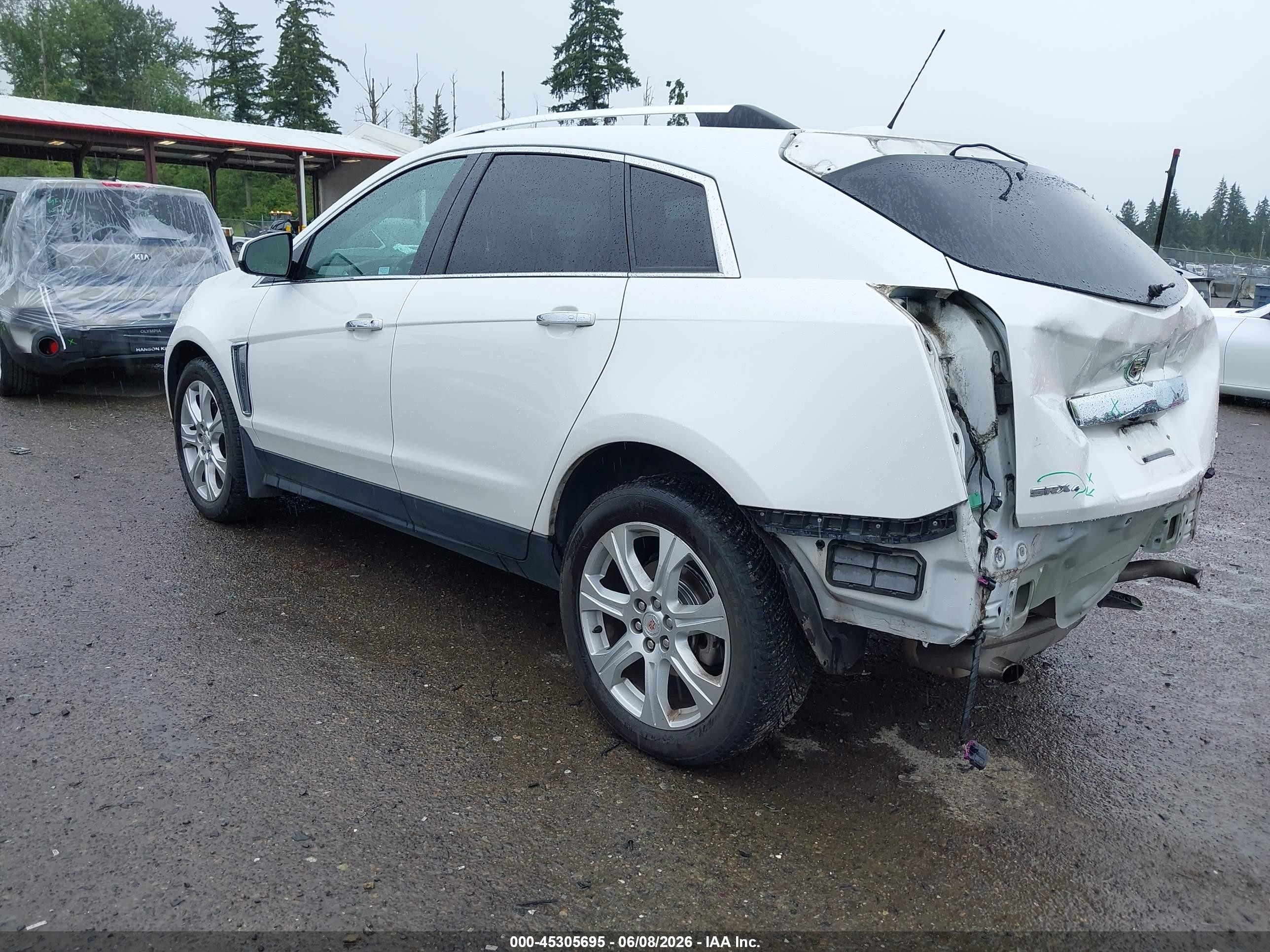 2016 Cadillac Srx Performance Collection White vin: 3GYFNCE34GS577742