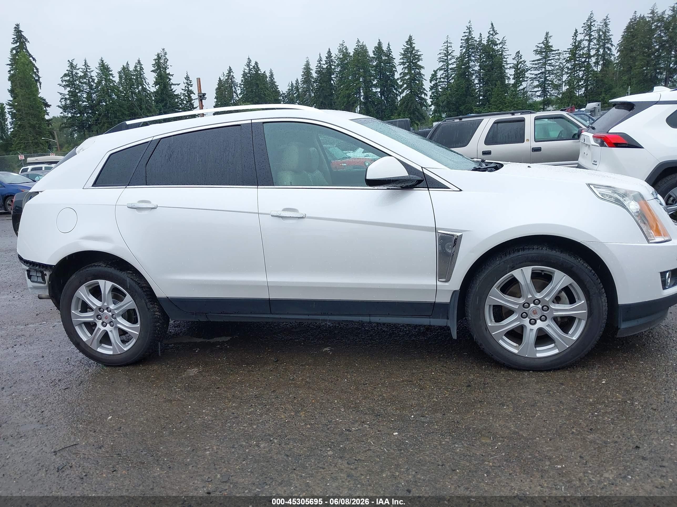 2016 Cadillac Srx Performance Collection White vin: 3GYFNCE34GS577742